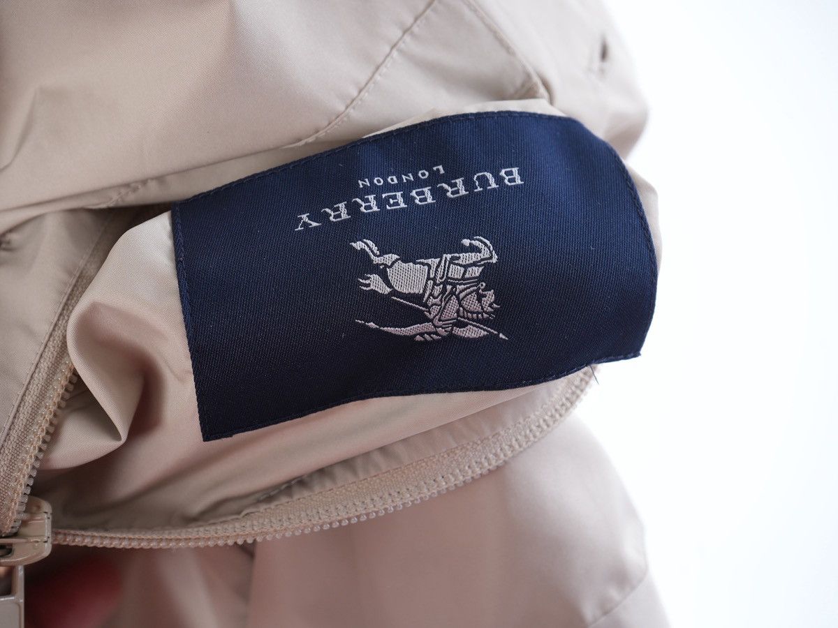 Burberry 🔥 Vintage BURBERRY Nylon Trench Coat Size US M / EU 48-50 / 2 - 5 Thumbnail