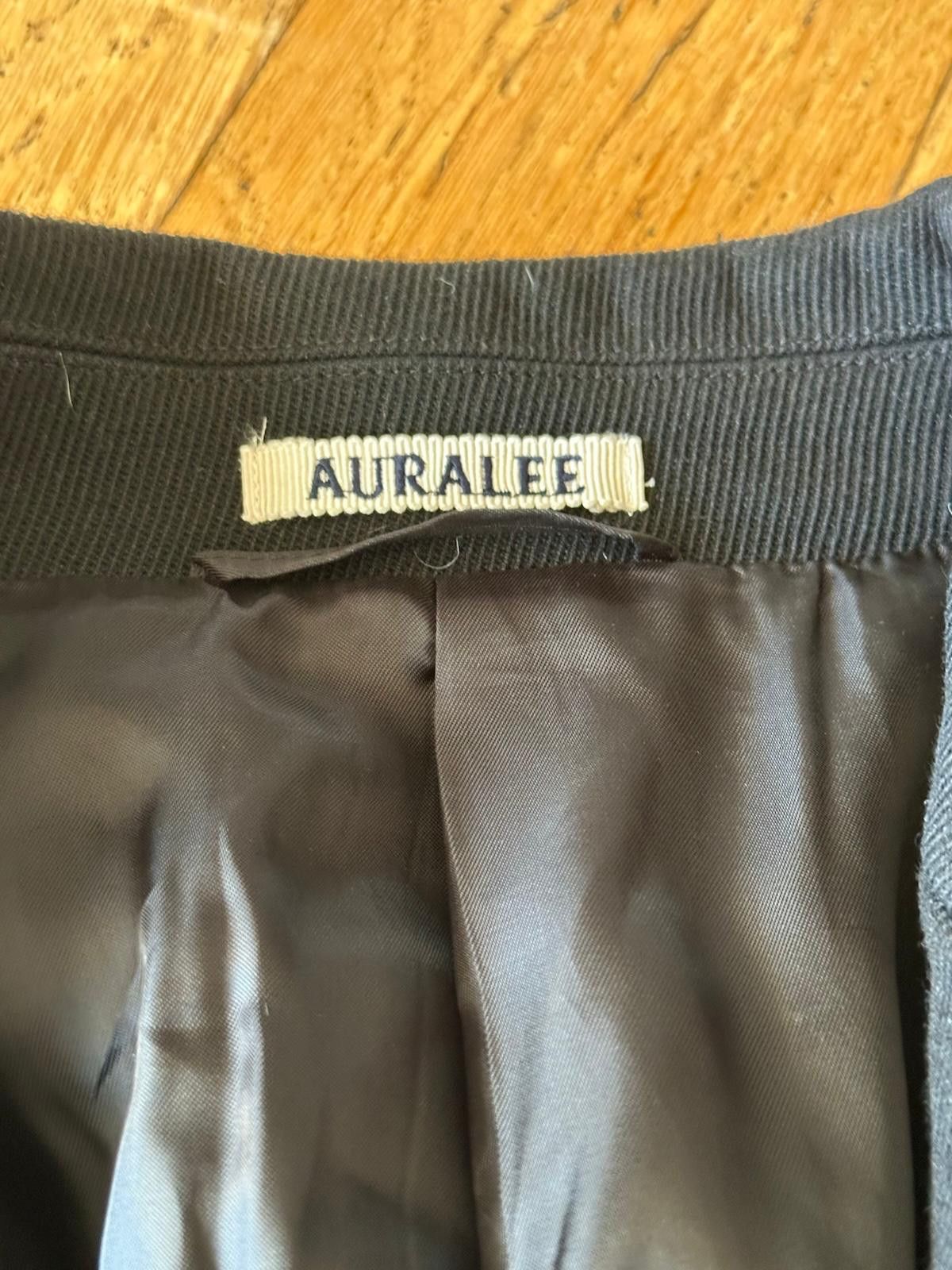 Auralee 2022 Black Wool Long Coat Size US XL / EU 56 / 4 - 2 Thumbnail