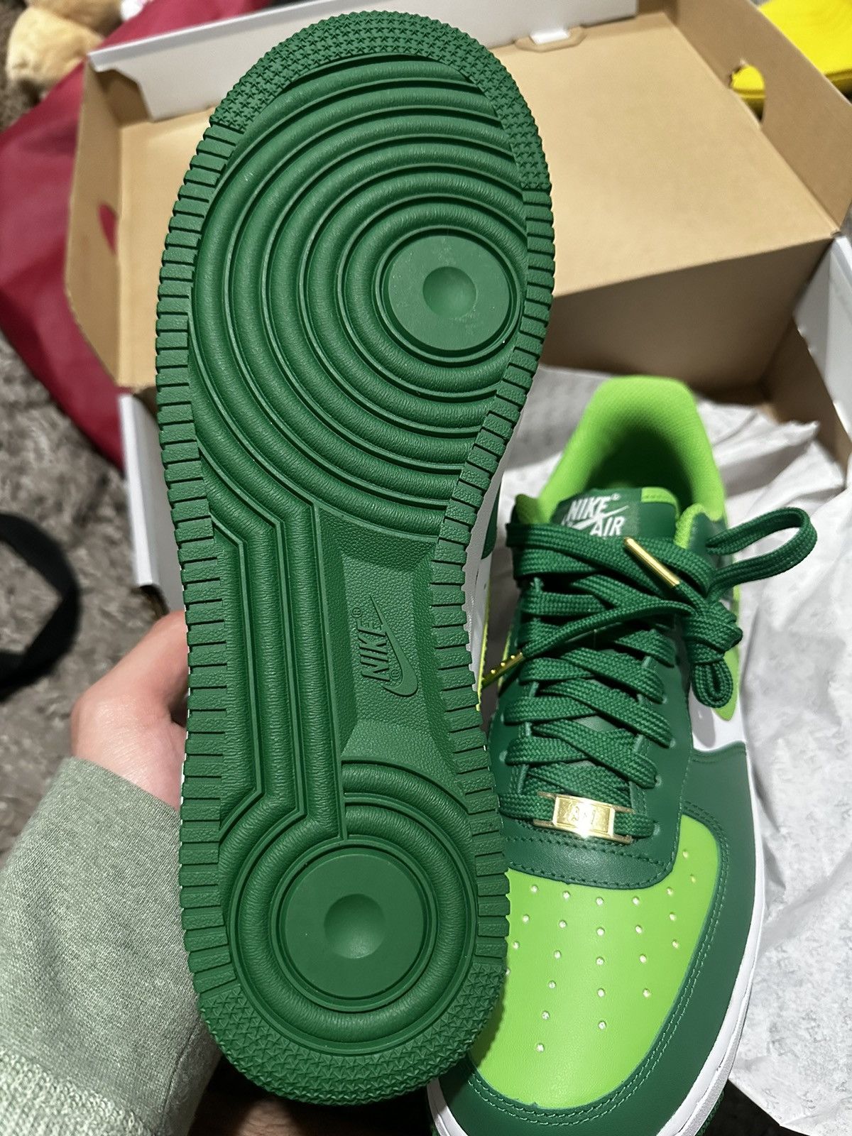Nike AF1 st patty’s day 2021 Size US 10 / EU 43 - 2 Thumbnail