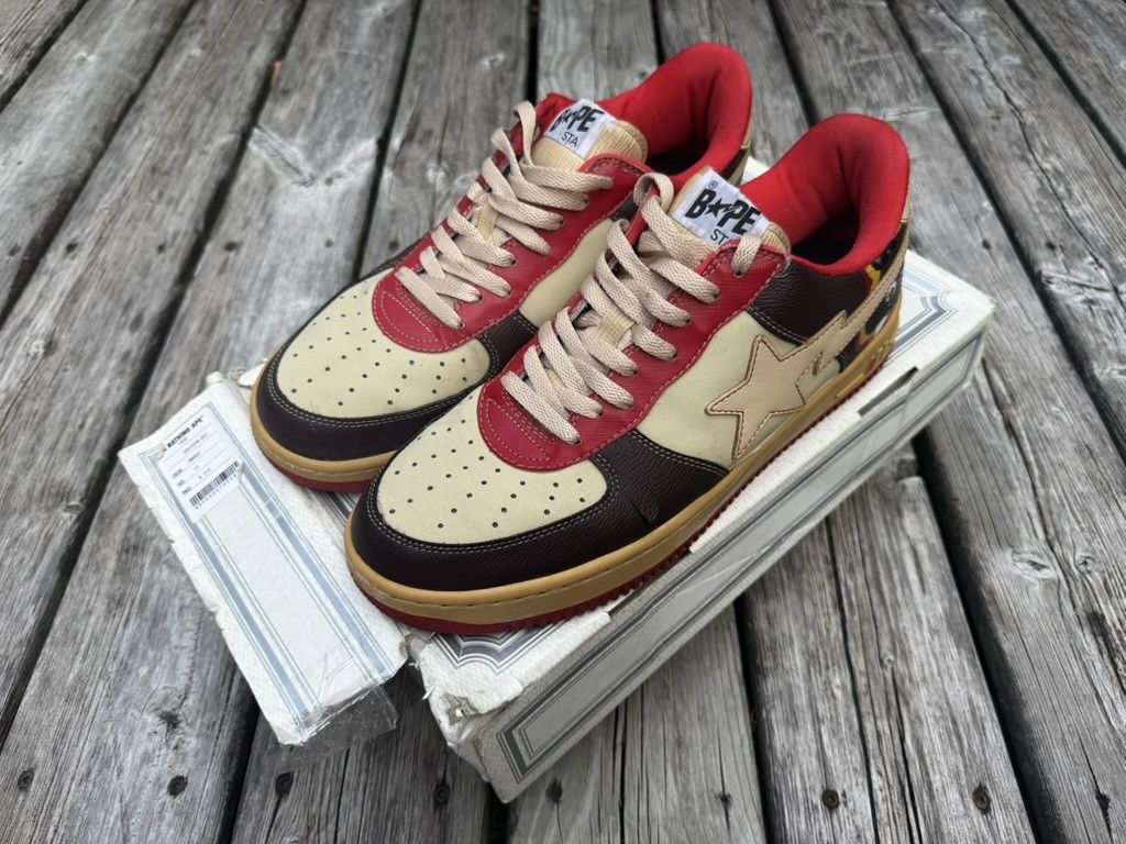 Bape x Kanye West 2007 College Dropout Bape Sta Shoes Size US 13 / EU 46 - 1 Thumbnail