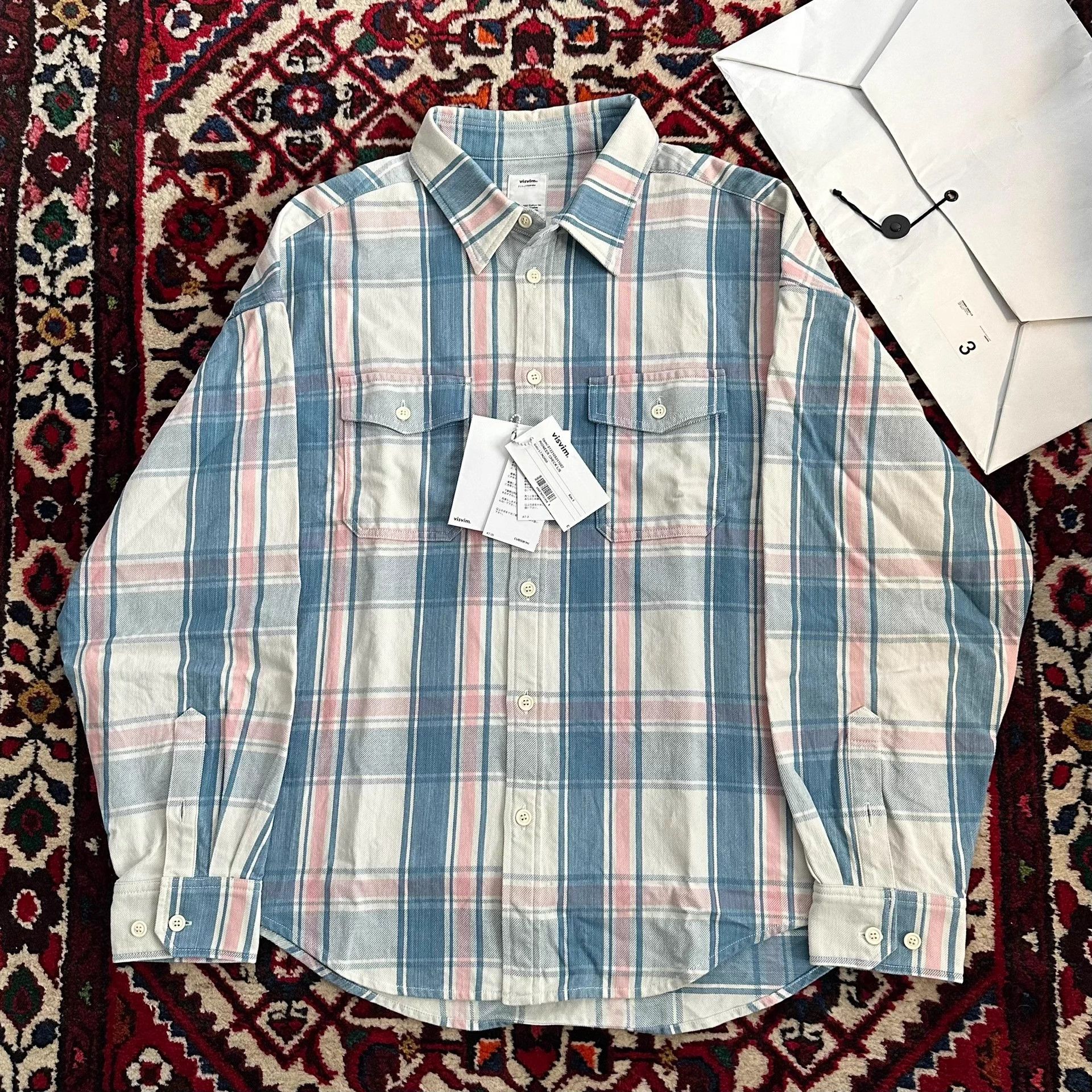 visvim 22SS PIONEER CHECK Shirt 3