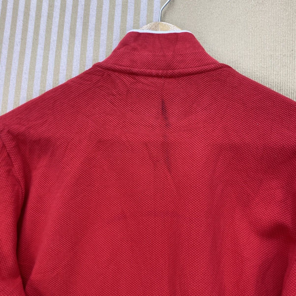 Lacoste 🫶Lacoste Red Zip Up Bomber Jacket Size US S / EU 44-46 / 1 - 7 Thumbnail