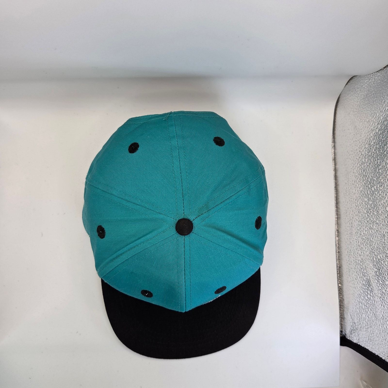 Vintage Vintage Florida Marlins Snapback Hat Teal Black 90s Annco Size ONE SIZE - 6 Thumbnail