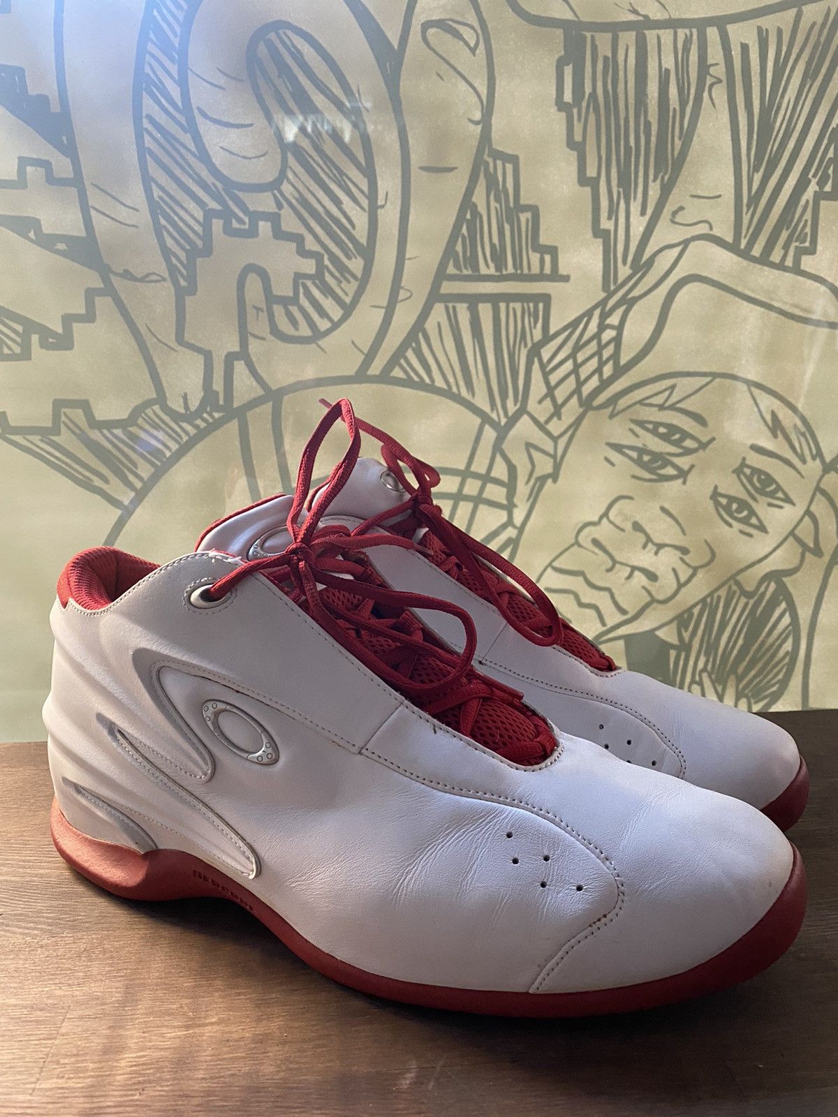 image of Oakley Redcode 0.1 Basketball Shoes in White, Men's (Size 13)