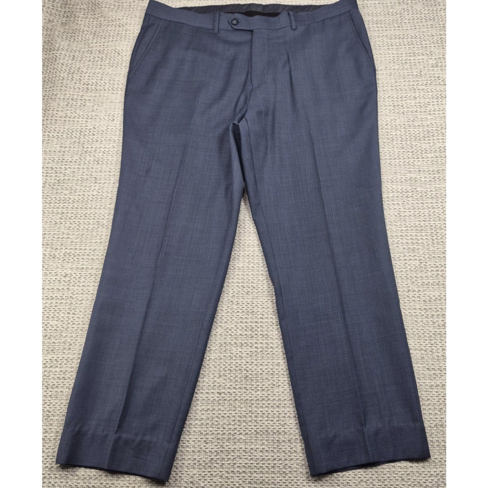 Ermenegildo Zegna Ermenegildo Zegna Dress Pants Mens 38x28 Blue Wool Traveller Classic Fit Italy Dress Pants Mens 38 Blue Wool Traveller Classic Fit Italy Size US 38 / EU 54 - 2 Thumbnail