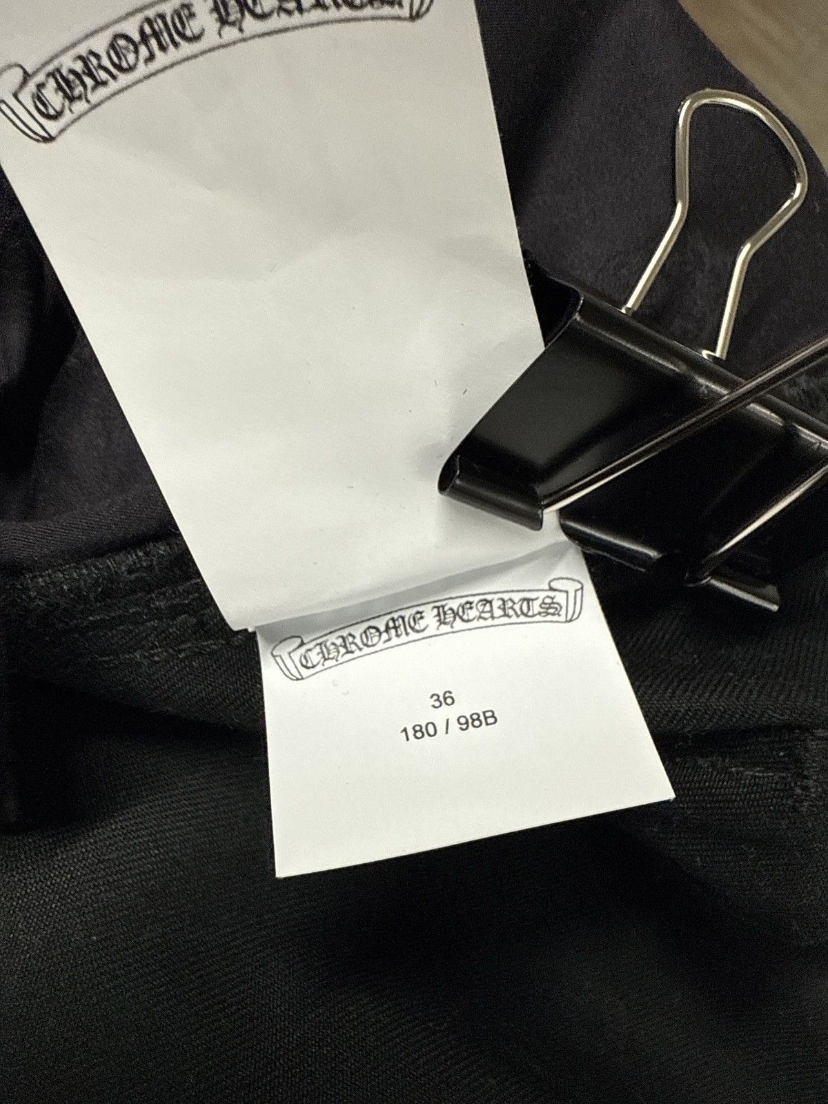 Chrome Hearts CHROME HEARTS DOUBLE KNEE CARPENTER SHORTS BLACK Size US 36 / EU 52 - 4 Thumbnail