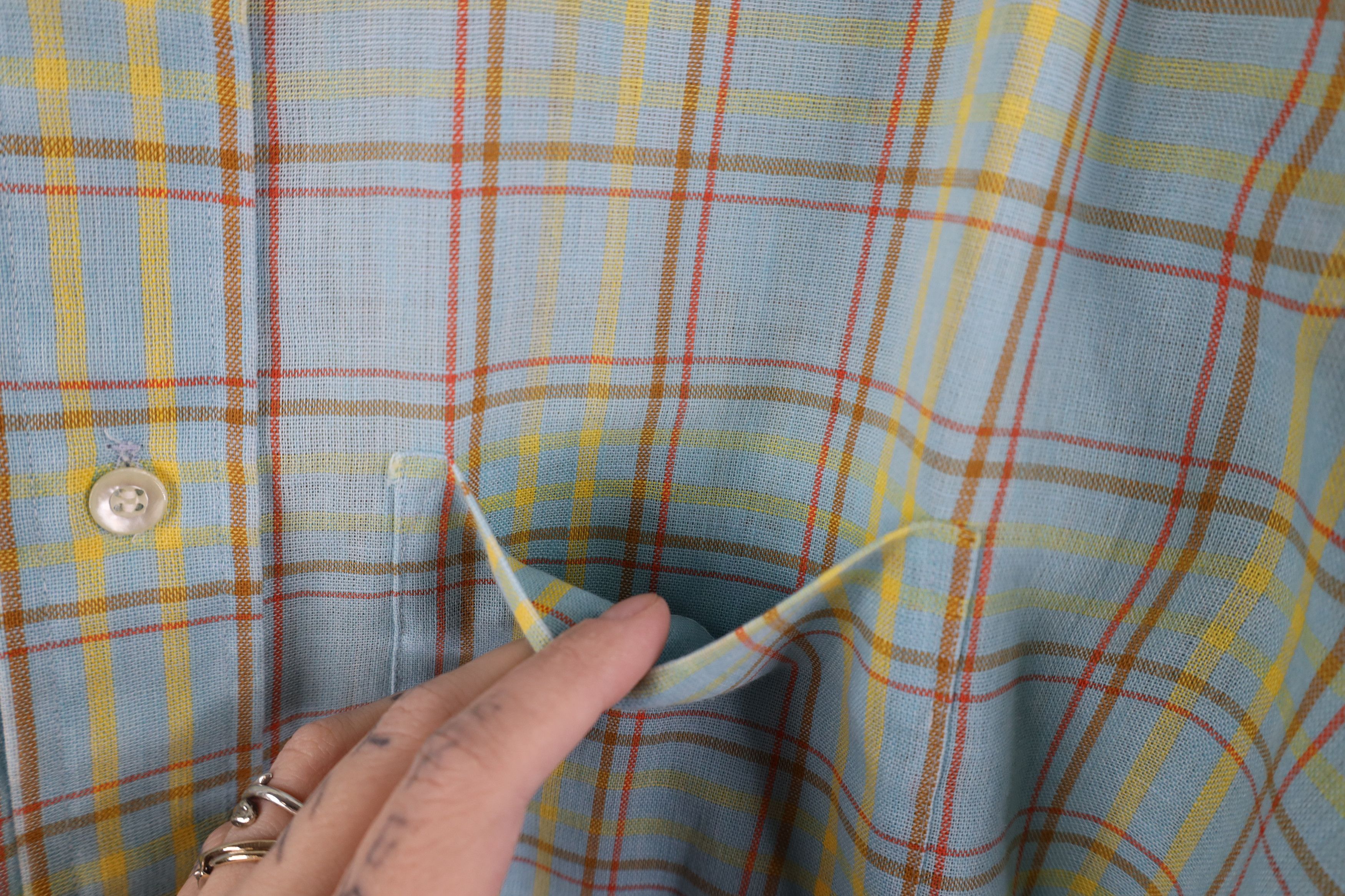 Vintage Vintage 50s 60s Streetwear Collared Button Down Shirt USA Size US M / EU 48-50 / 2 - 5 Thumbnail