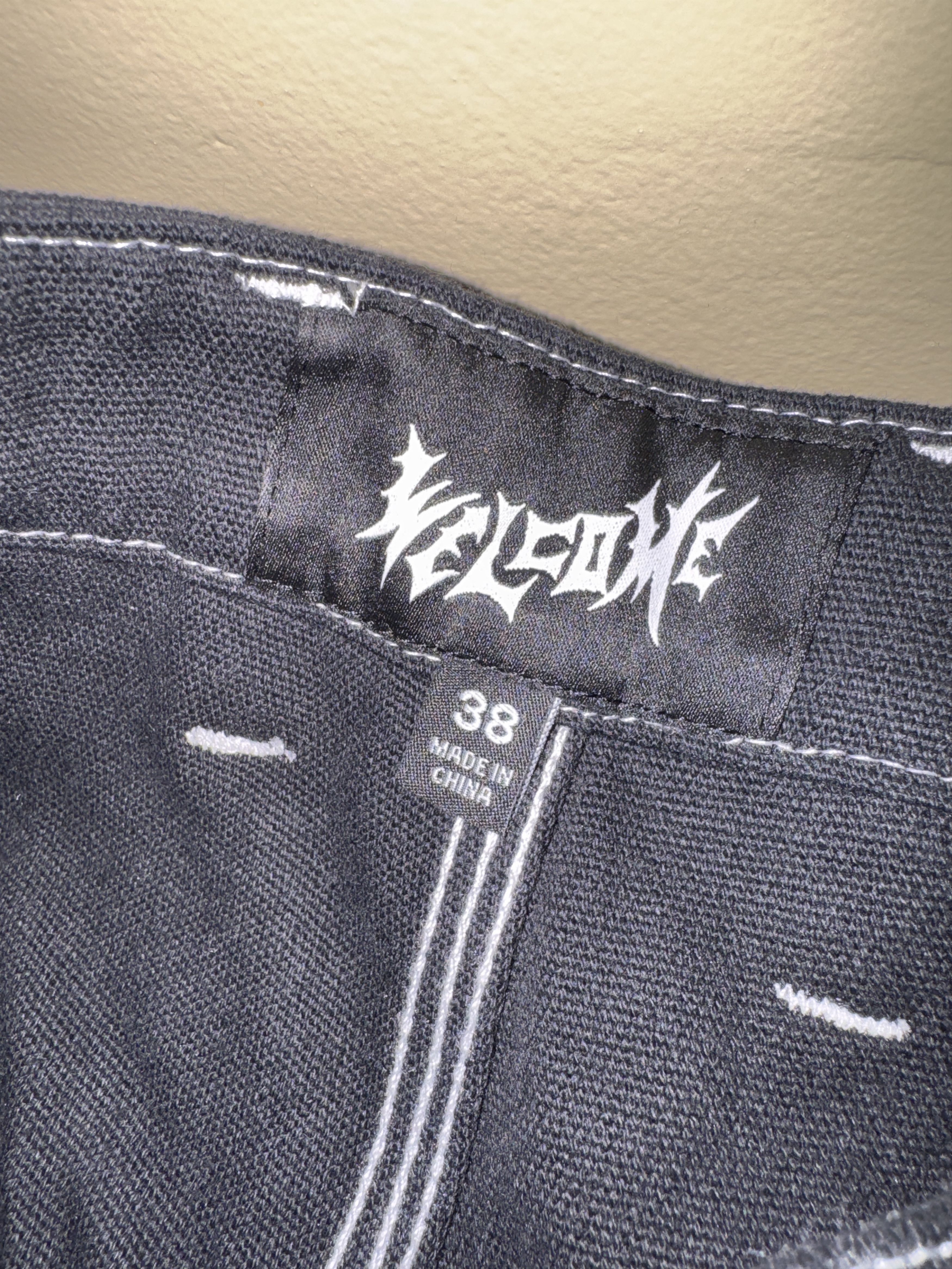 Welcome Skateboards Brace Canvas Carpenter Shorts Black Size US 38 / EU 54 - 4 Thumbnail
