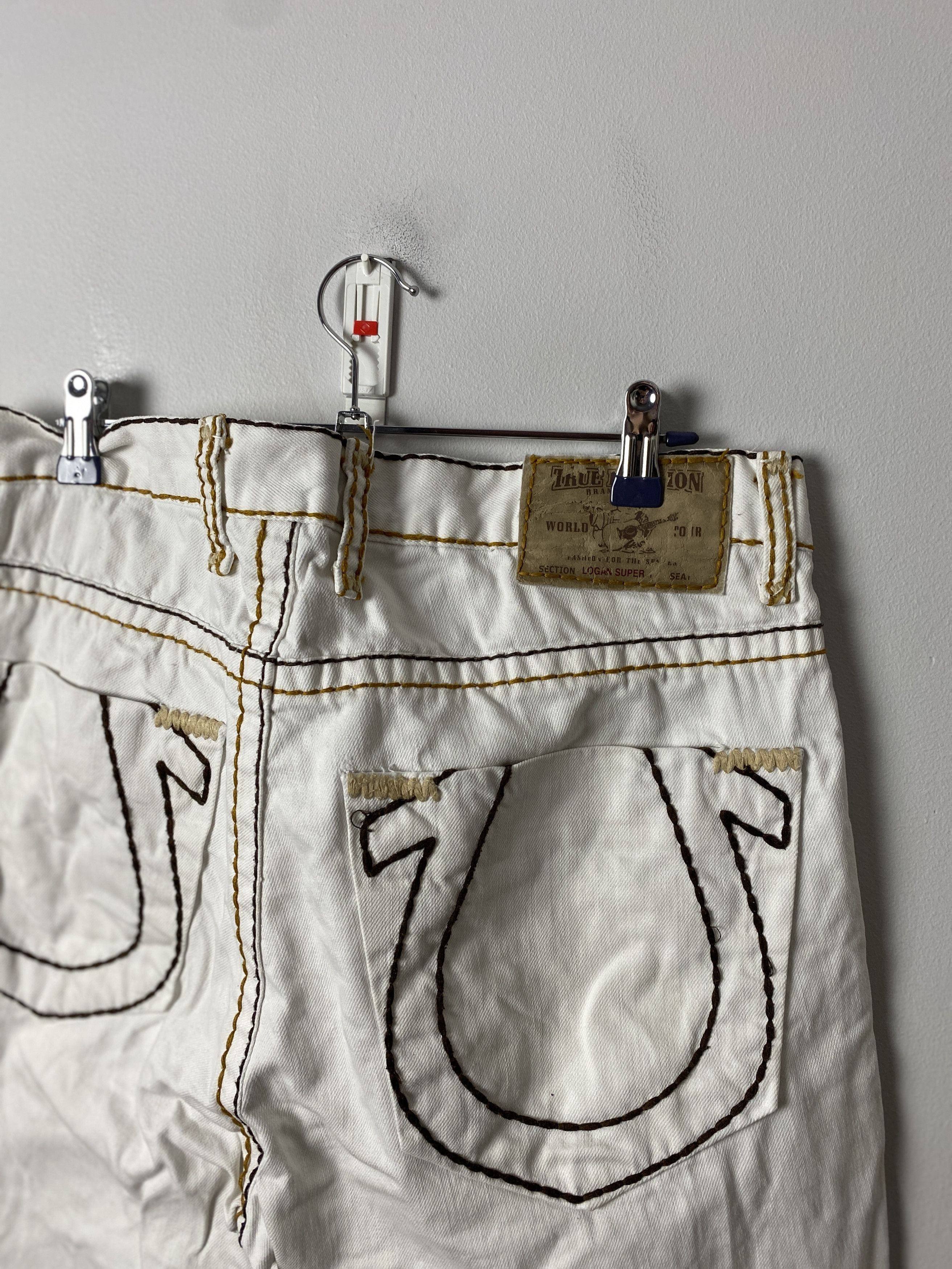 Affliction True Religion affliction y2k 00s jeans denim pants Size US 36 / EU 52 - 6 Thumbnail