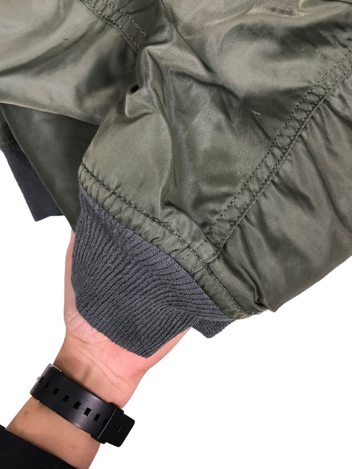 Alpha Industries 🔥 1970s VINTAGE RIOT RIOT ALPHA BOMBER JACKET MADE IN USA Size US M / EU 48-50 / 2 - 12 Thumbnail