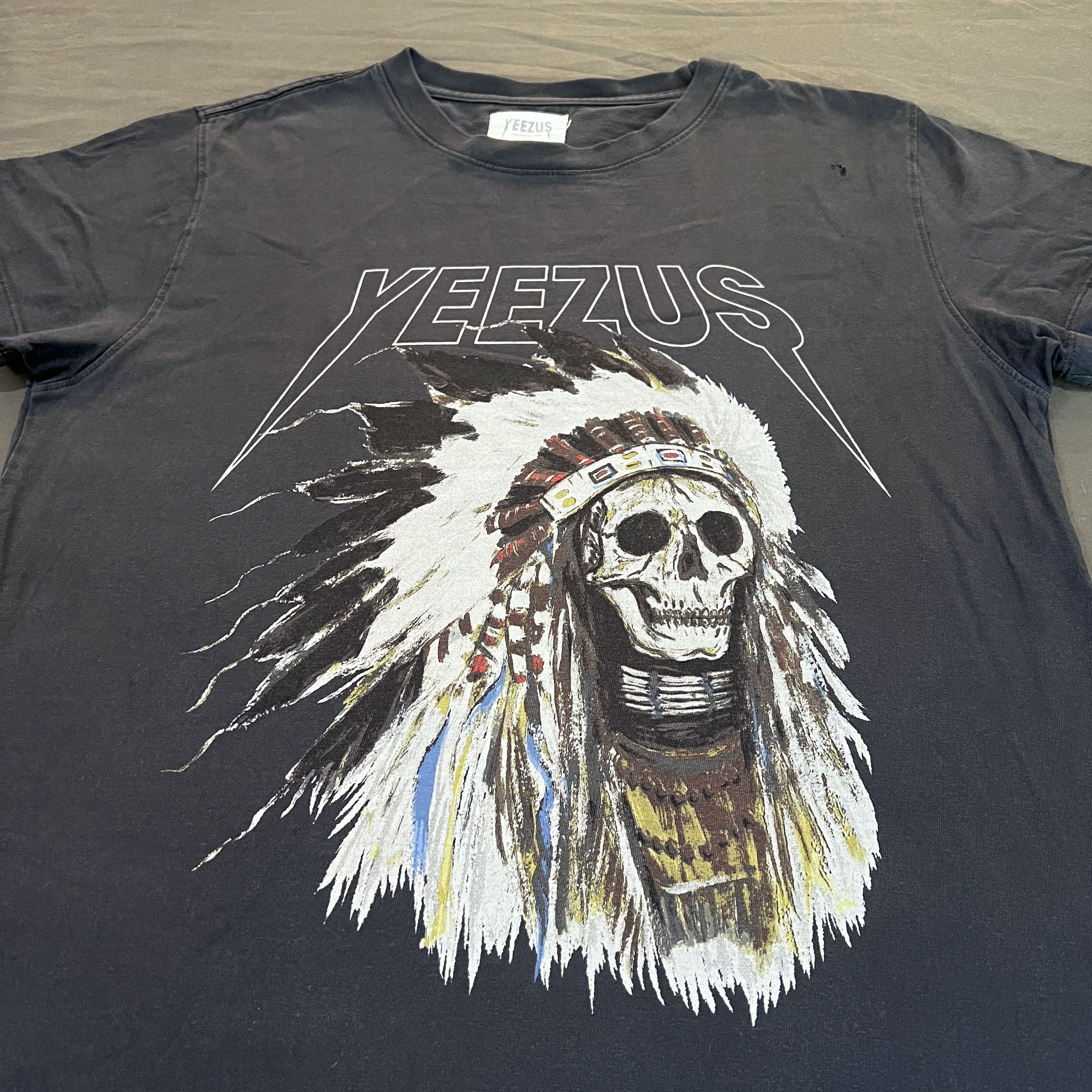 Rap Tees Kanye West Yeezus Promo Tee Faded Size US M / EU 48-50 / 2 - 1 Thumbnail