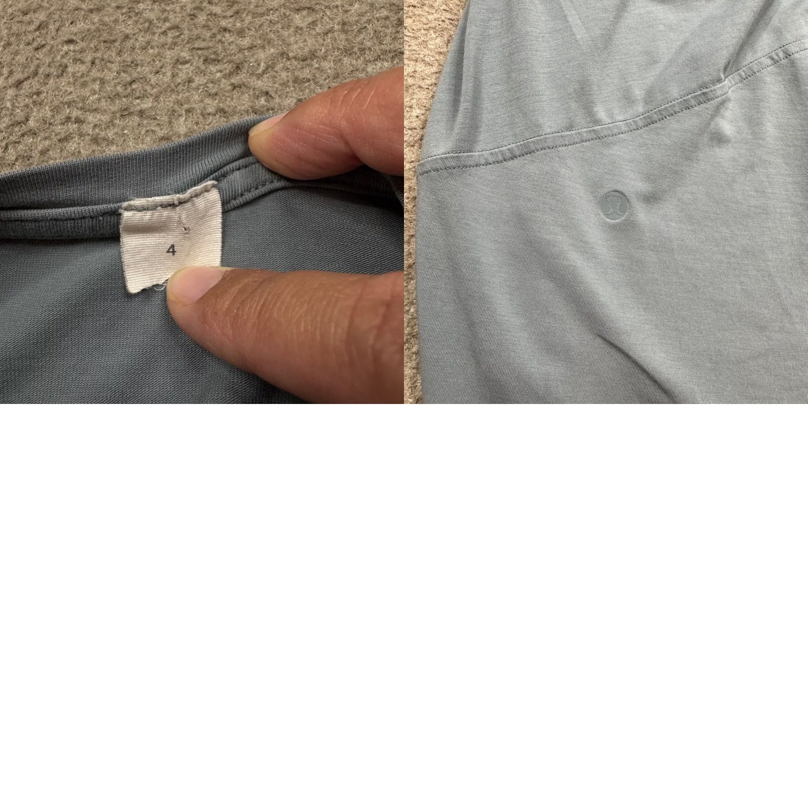 Lululemon Lululemon Women's Blue V Neck Pullover Long Sleeve Lightweight Tee Shirt Size 4 Size S / US 4 / IT 40 - 8 Thumbnail