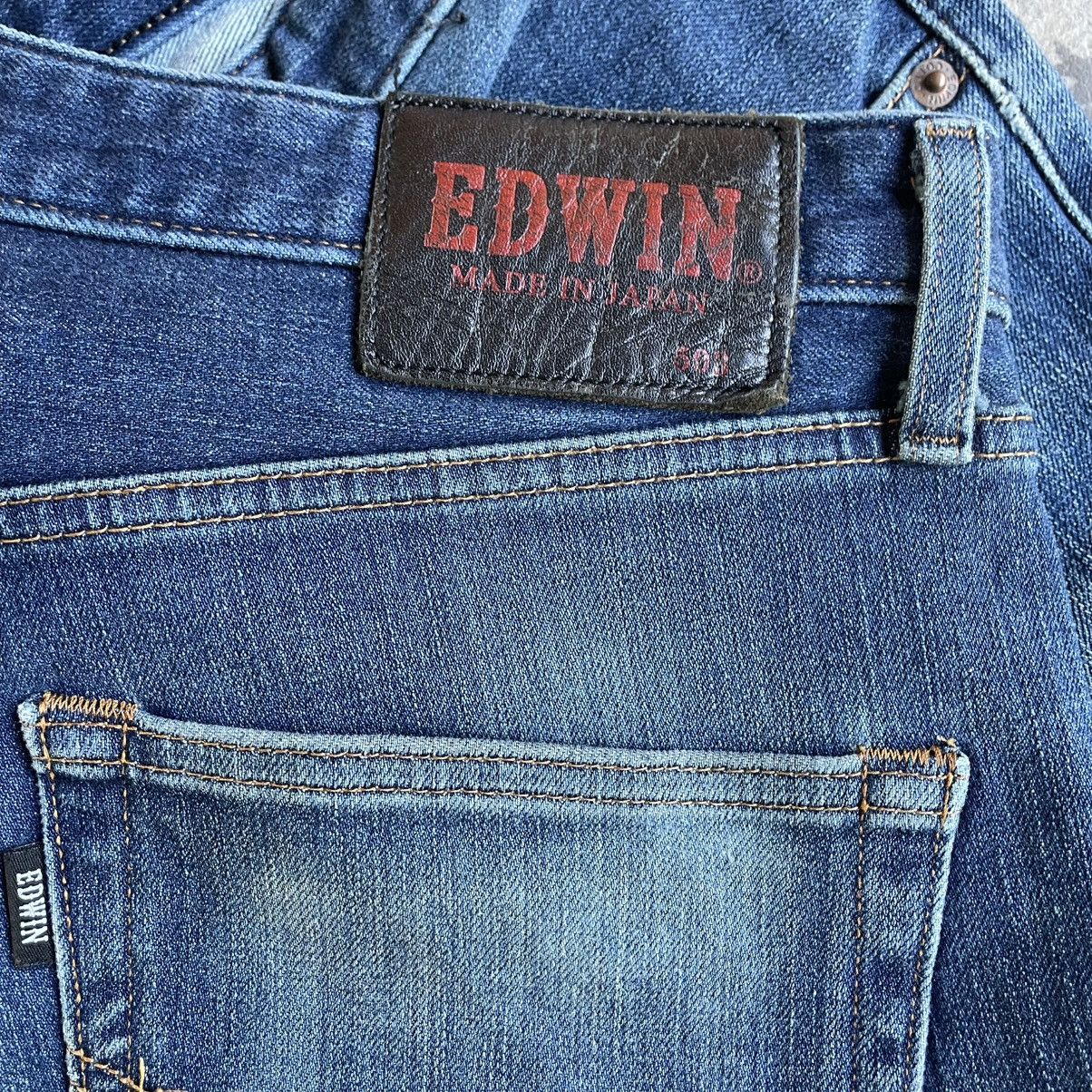 Edwin 🔥Vintage Edwin 503 Stoned Washed Distress Denim Jeans Size US 34 / EU 50 - 14 Thumbnail
