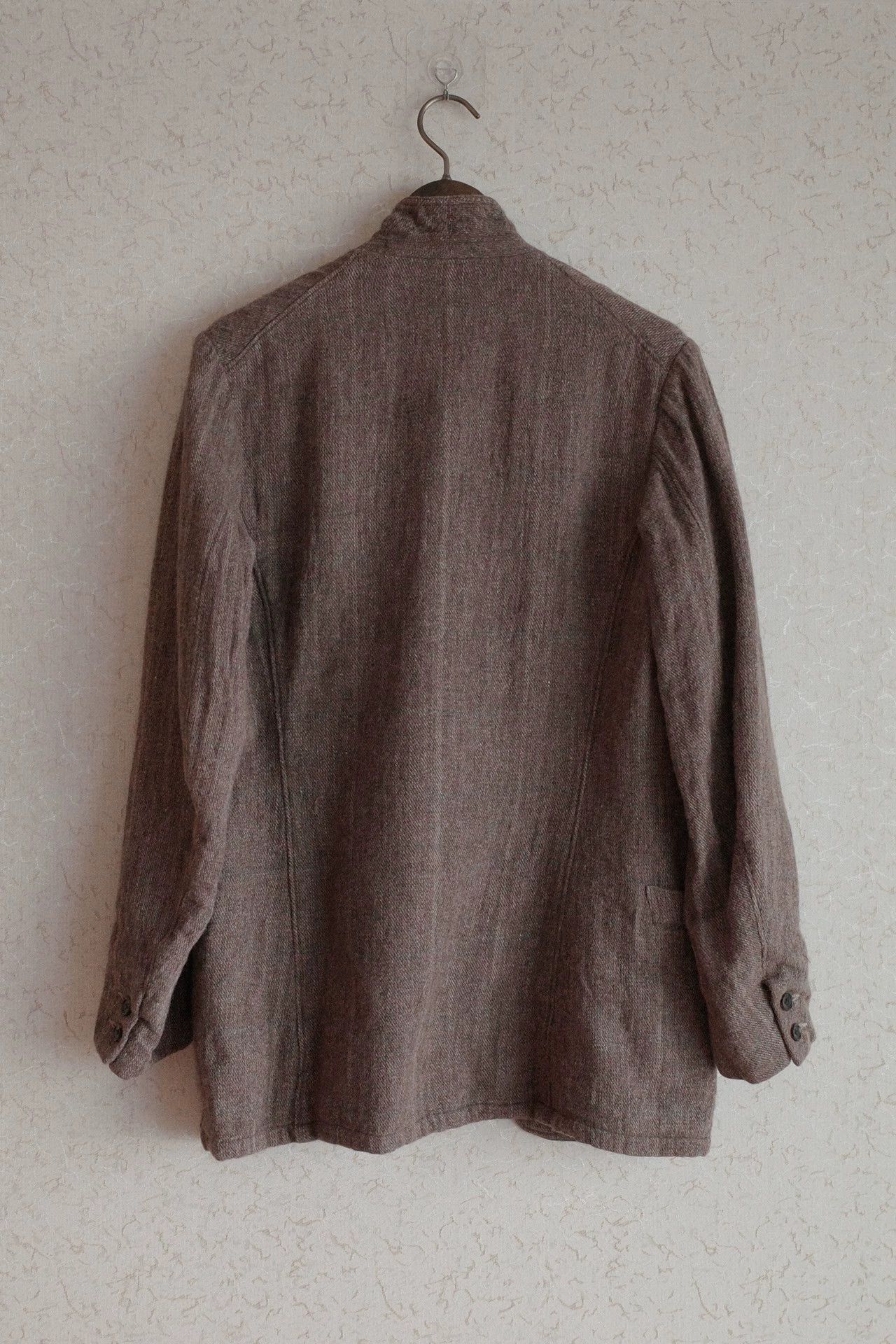 Other Kaval 00s Mixed Weave Coarse Wool Linen Jacket Size US S / EU 44-46 / 1 - 3 Thumbnail