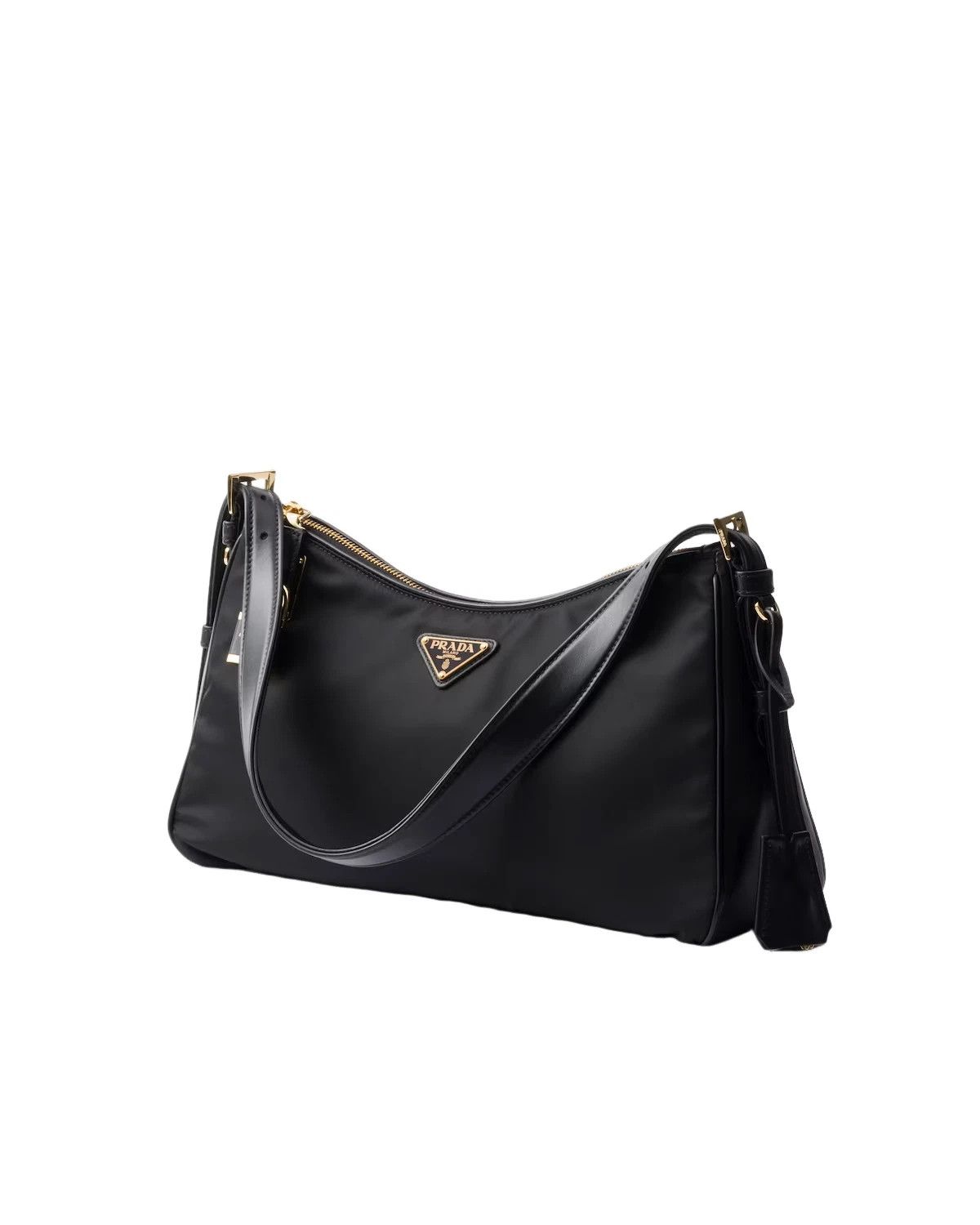 Prada PRADA Aimee Large Black Re-Nylon Shoulder Bag New Auth Size ONE SIZE - 2 Thumbnail