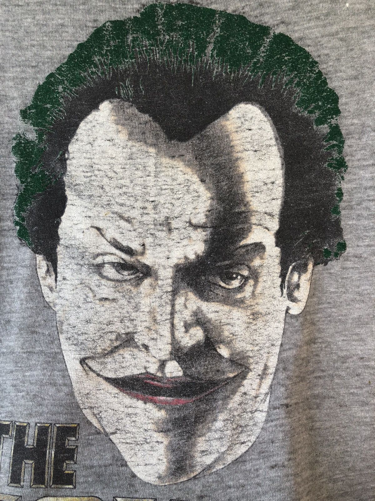 DC Comics Vintage 89s The JOKER Batman Dc Comics Movie Tee Size US L / EU 52-54 / 3 - 4 Thumbnail