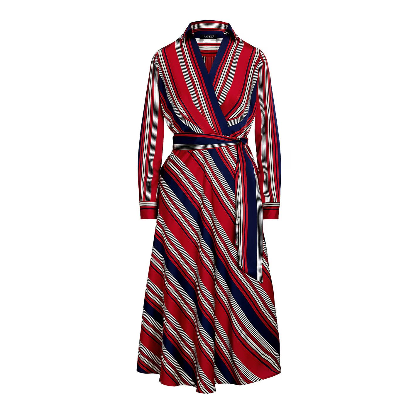 Lauren Ralph Lauren o1g2r1mq0825 Rowella Dress in Multicolor Size S / US 4 / IT 40 - 1 Thumbnail