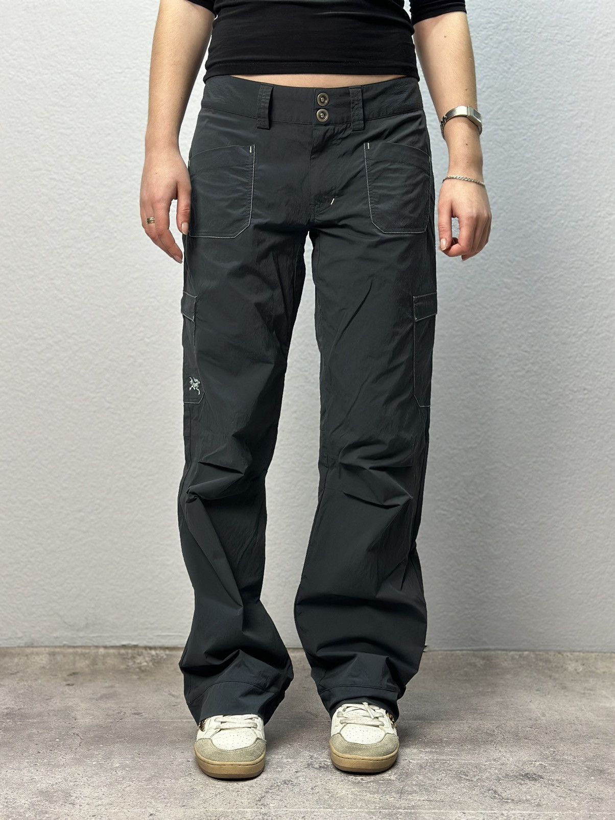 Arc\'teryx tech shell pants cargo outdoor hiking style