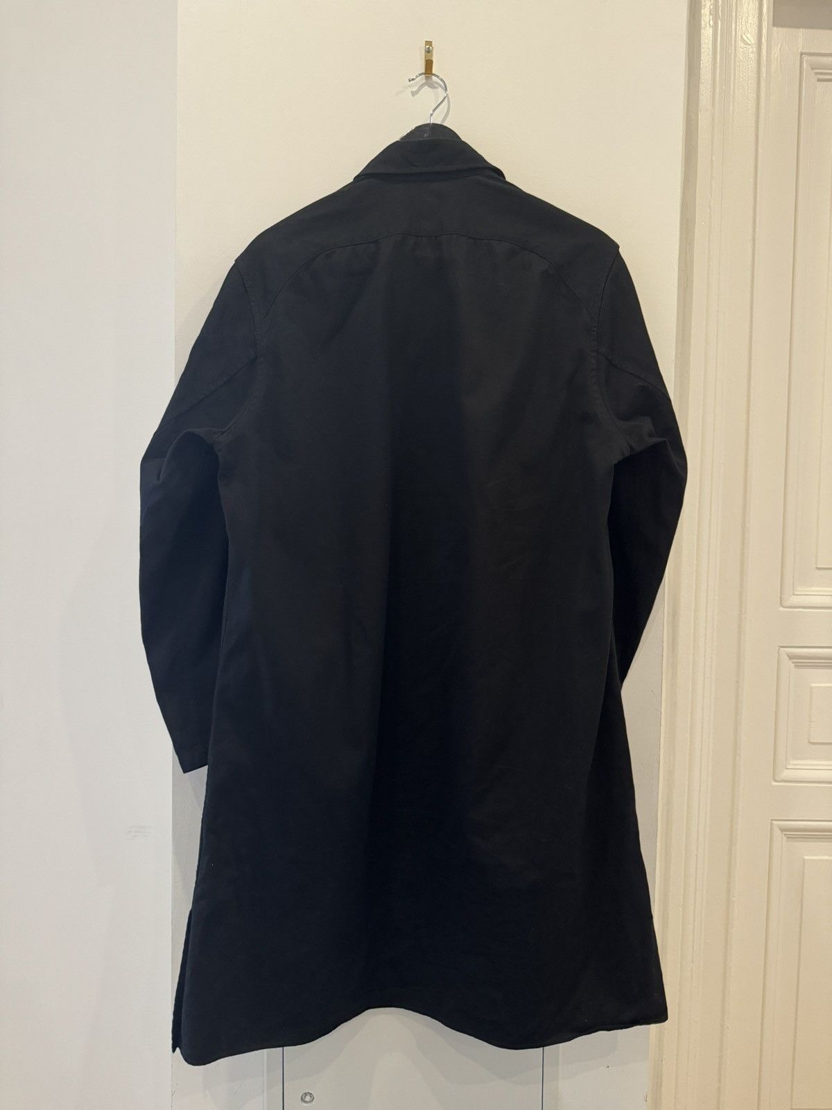 Yohji Yamamoto YYPH long cotton button front work jacket Size 2 Size US S / EU 44-46 / 1 - 3 Thumbnail