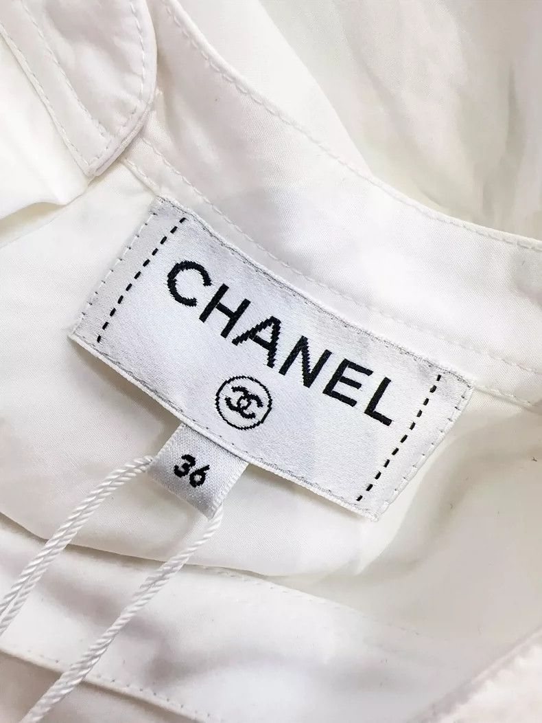 Other Chanel 22p white one-button shirt Size XS / US 0-2 / IT 36-38 - 6 Thumbnail