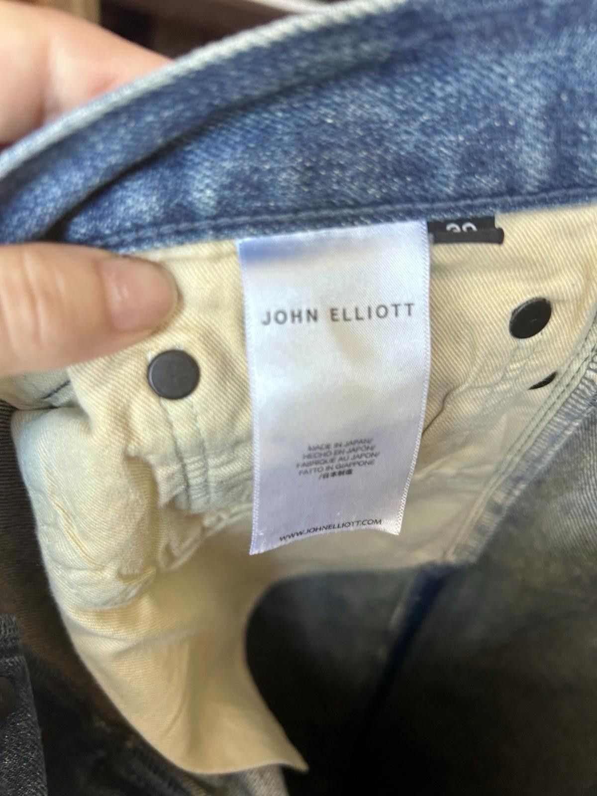 John Elliott John Elliott Men Japan Skinny Fit Jeans 30 Blue Distressed Size US 30 / EU 46 - 10 Thumbnail