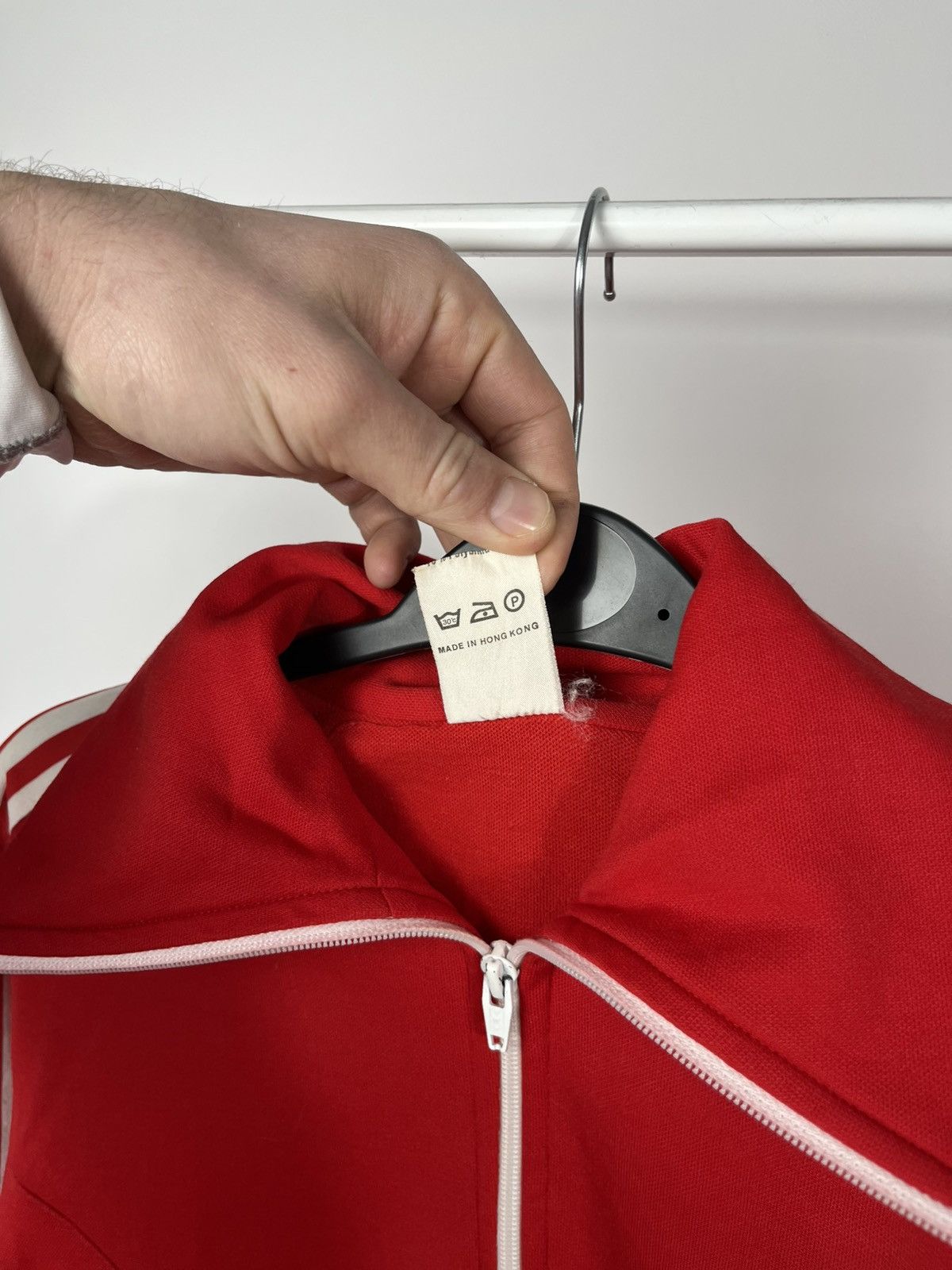 Adidas Vintage Adidas Red Tracksuit Jacket Pants Set Size XXS Size XXS / US 00 / IT 34 - 7 Thumbnail