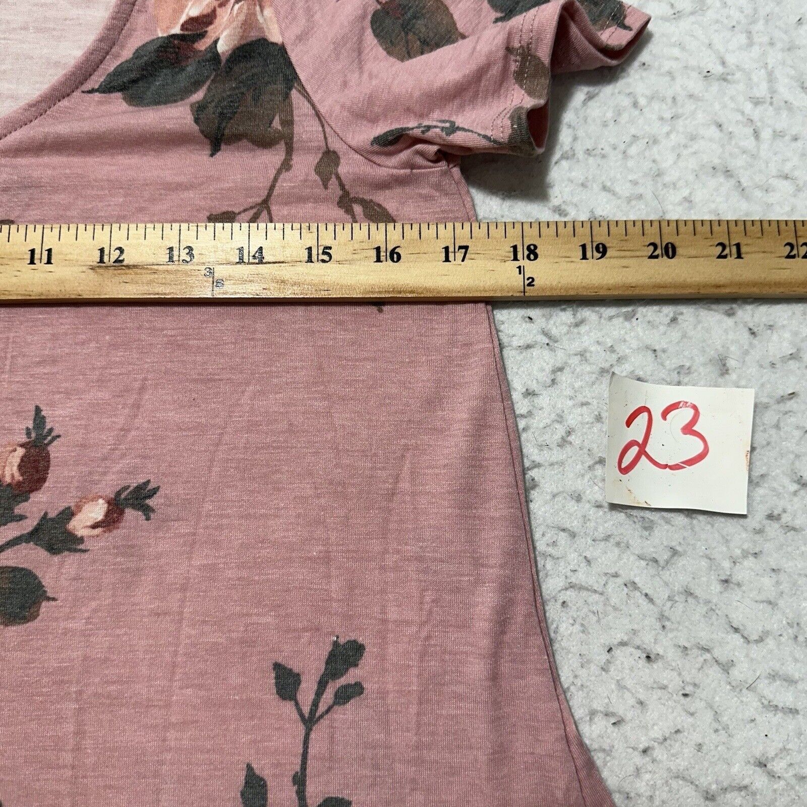 Other Agnes & Dora Small Everyday Tee Pink Floral T Shirt Top Size S / US 4 / IT 40 - 8 Thumbnail