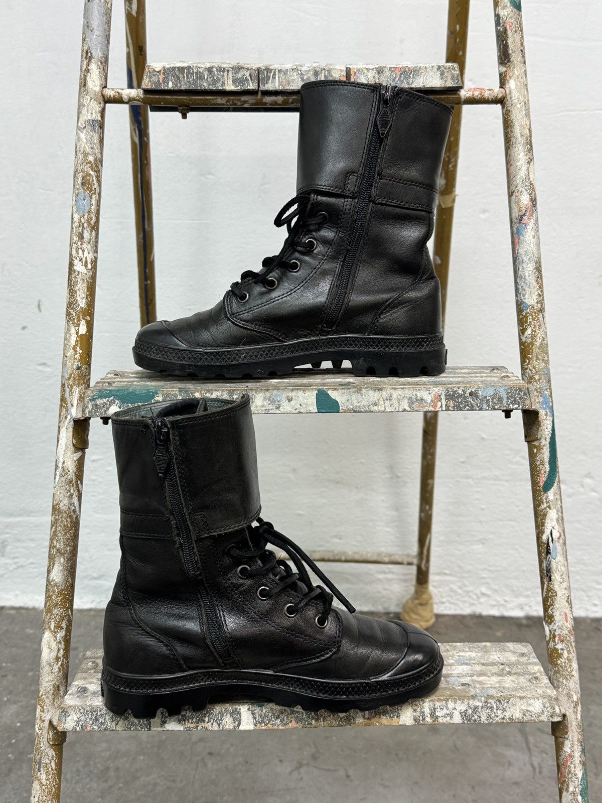 Palladium Palladium Leather HI Originale White Lace Up Boots Size US 6 / IT 36 - 6 Thumbnail