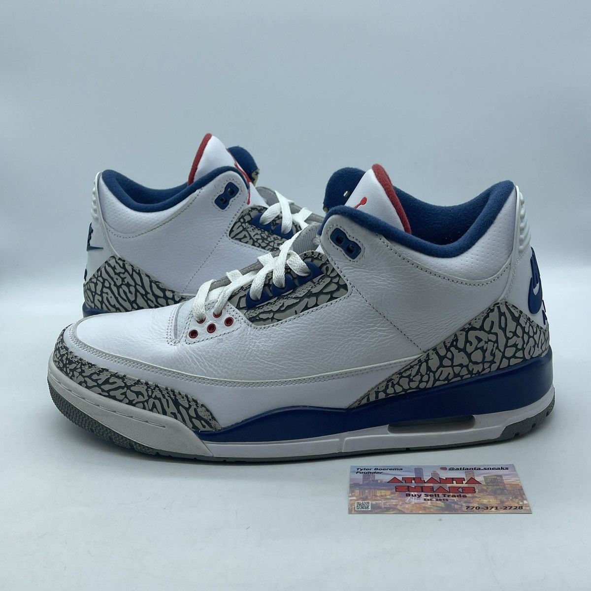 Jordan Brand Air Jordan 3 true blue Size US 12 / EU 45 - 1 Thumbnail