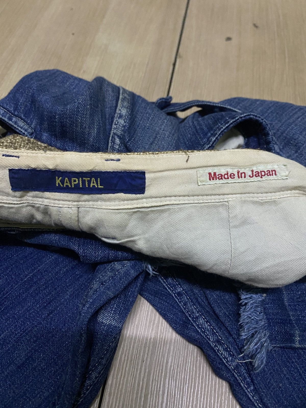 Kapital Kapital Remake Burlap Panel Jeans Size US 32 / EU 48 - 10 Thumbnail