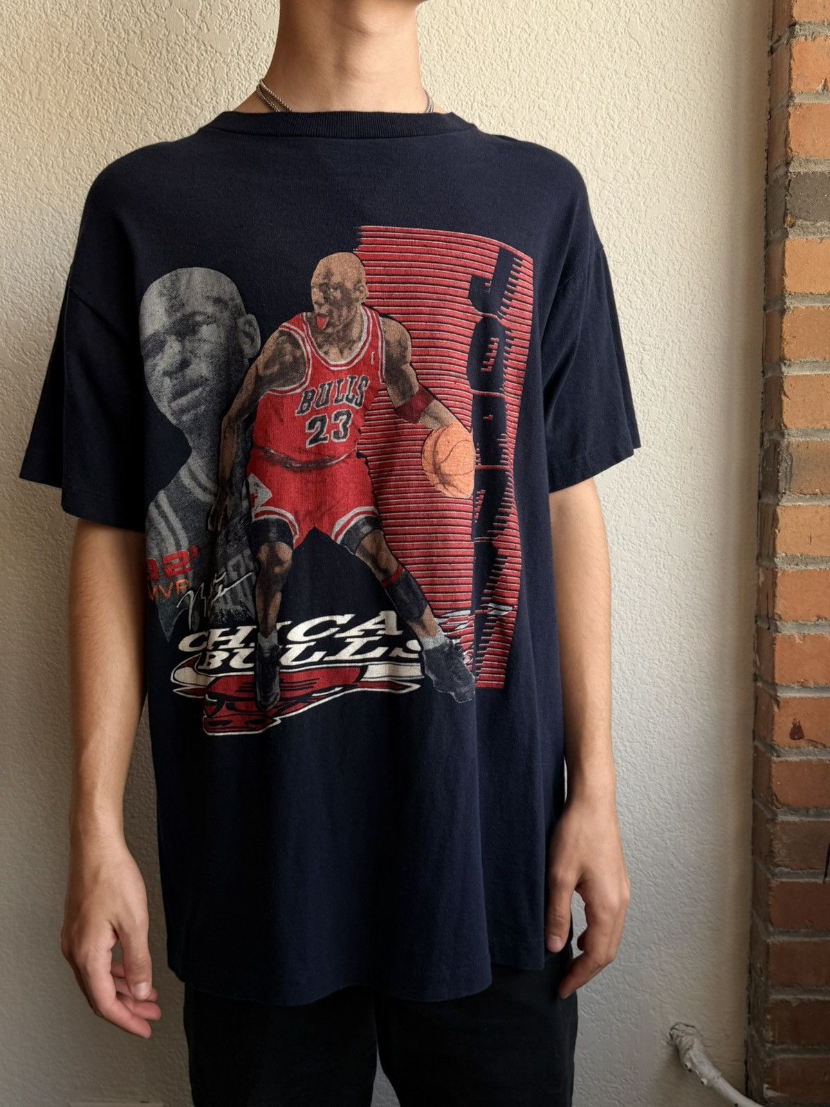 Vintage Vintage Jordan Tee Size US XL / EU 56 / 4 - 1 Thumbnail