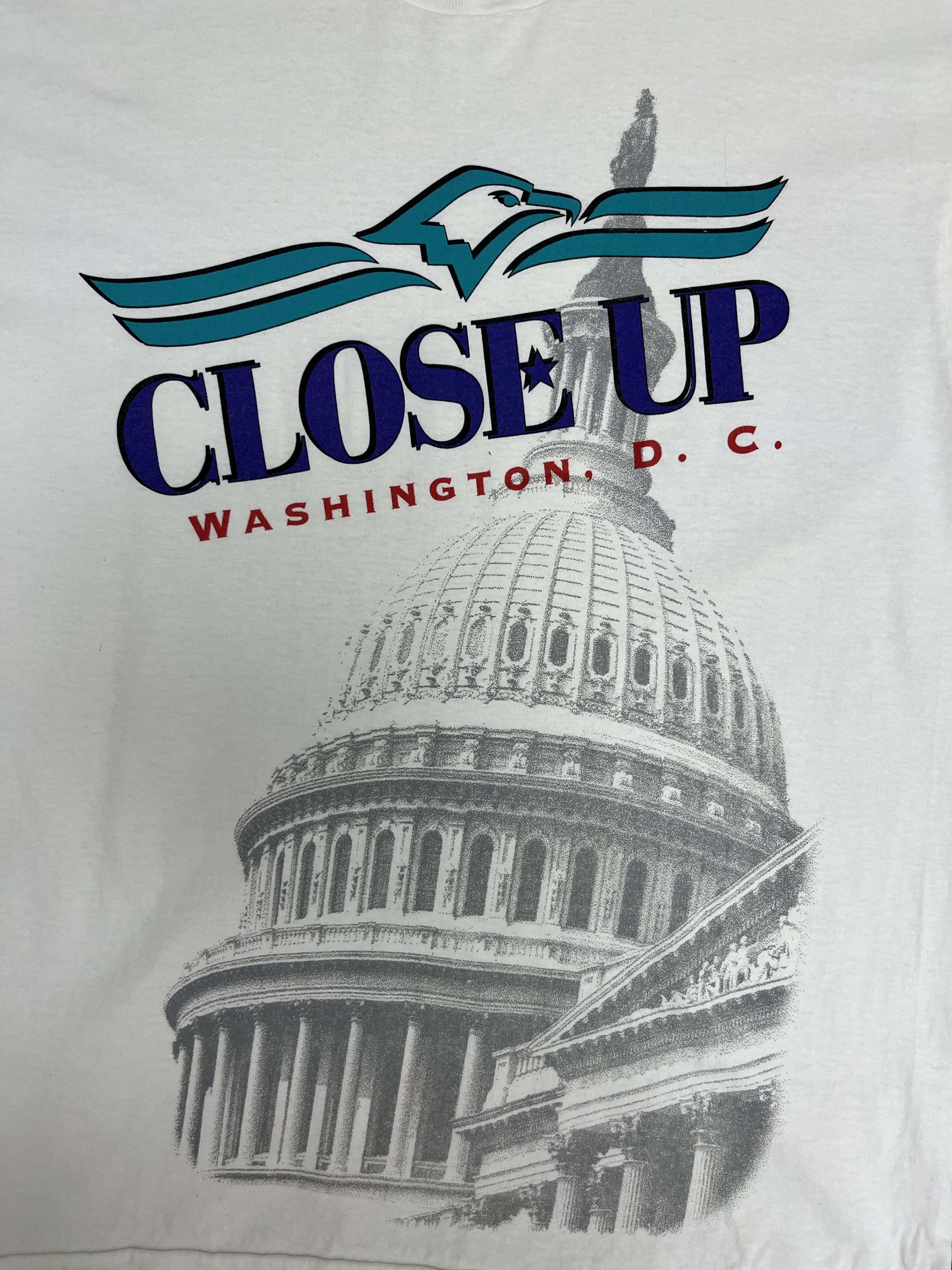Vintage Washington, DC White House Vintage T-Shirt Tee Size US XL / EU 56 / 4 - 2 Thumbnail