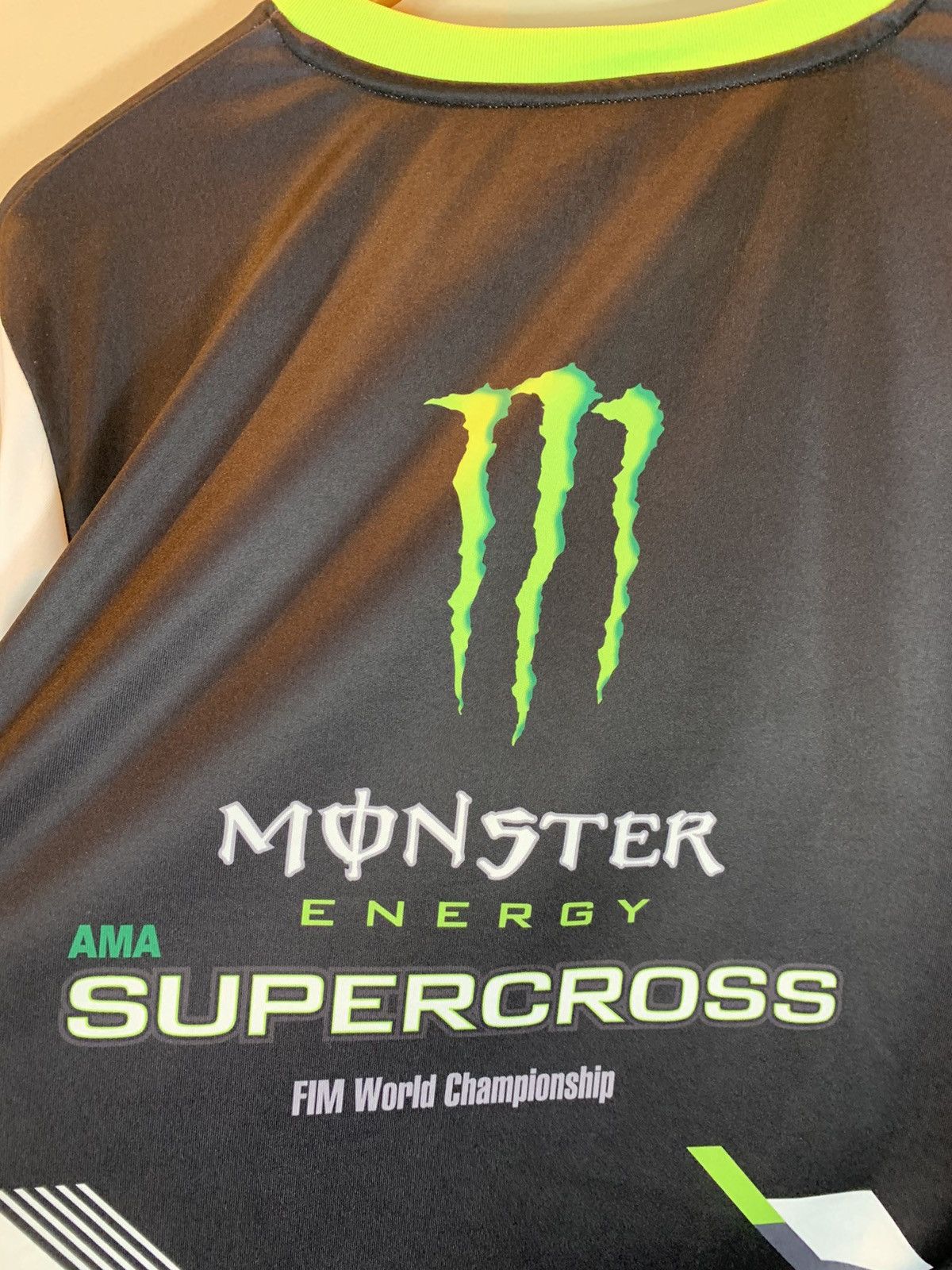 Alpinestars × Honda × Oakley *RARE* Monster Energy Supercross Moto Long Sleeve Jersey - L Size US L / EU 52-54 / 3 - 4 Thumbnail