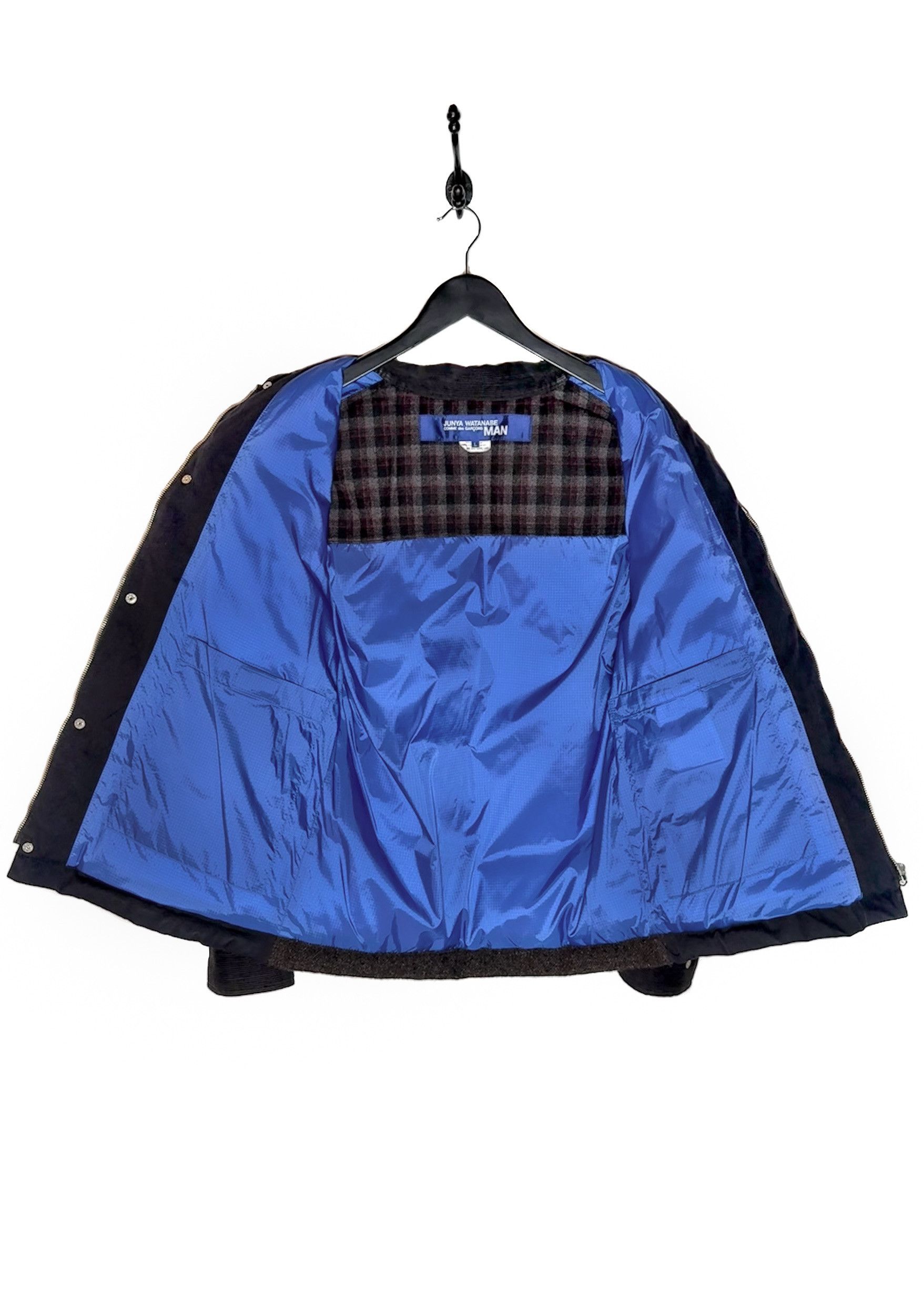 Comme des Garcons × Junya Watanabe Junya Watanabe Comme Des Garçons Blue Down Blazer Jacket Size US L / EU 52-54 / 3 - 6 Thumbnail