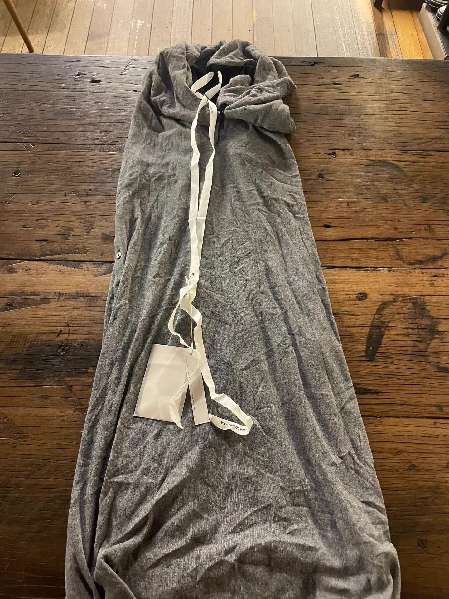 Individual Sentiments Individual Sentiments 11SS Grey Diagonal‑Button Dress, Ｑ25 Size XS / US 0-2 / IT 36-38 - 1 Thumbnail