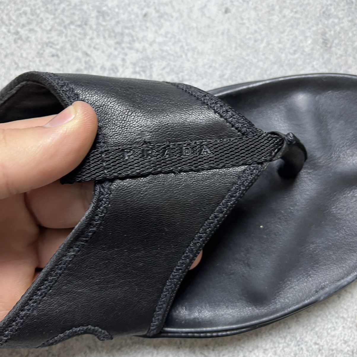 Prada Prada Slides Black Size US 6 / EU 39 - 6 Thumbnail