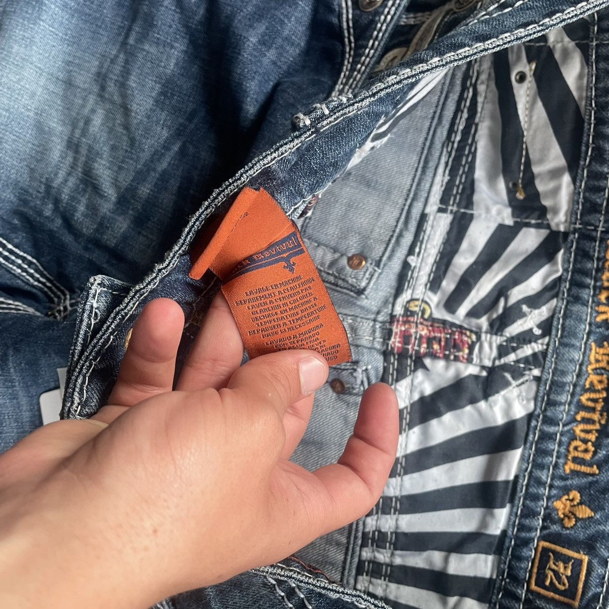 Rock Revival × Vintage NWT Rock Revival Cyrek Chrome Hearts Style Pants Size US 32 / EU 48 - 9 Thumbnail