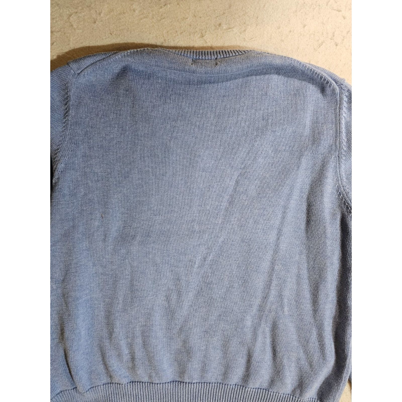 Brooks Brothers Brooks Brothers 346 Signature 100% Supima Cotton V-Neck Sweater Mens 2XL Blue Shirt Pullover Classic Casual Formal Workwear Size US XXL / EU 58 / 5 - 7 Thumbnail