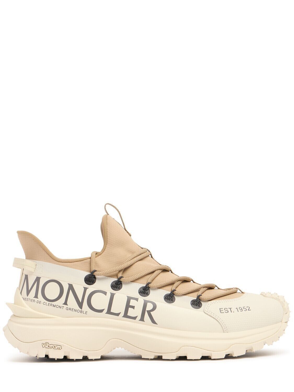 MONCLER Trailgrip Lite 2 $650 Beige Sneakers New & Authentic