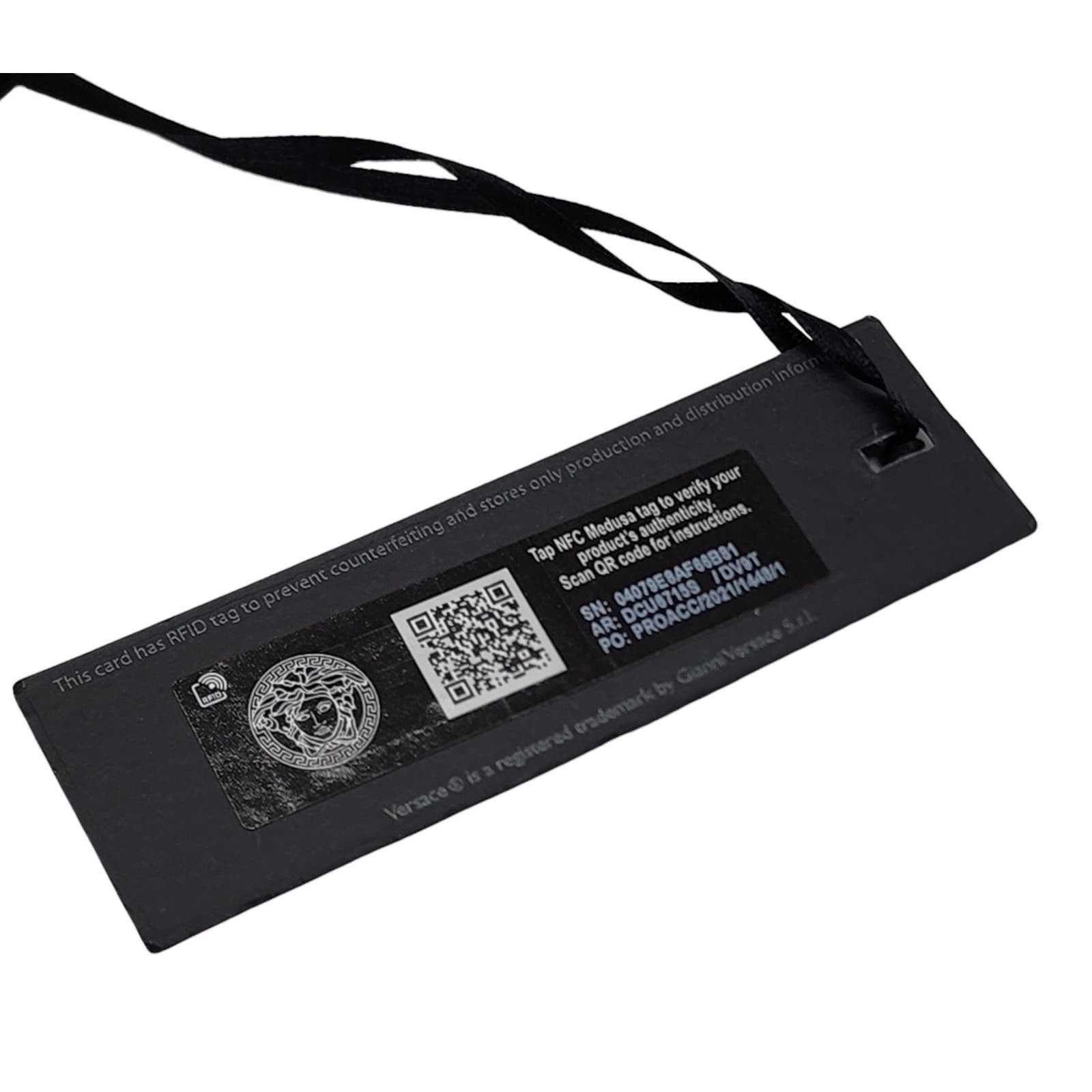 Versace Medusa Black Leather Belt 100/40 NWT $650 Size 40 - 4 Thumbnail