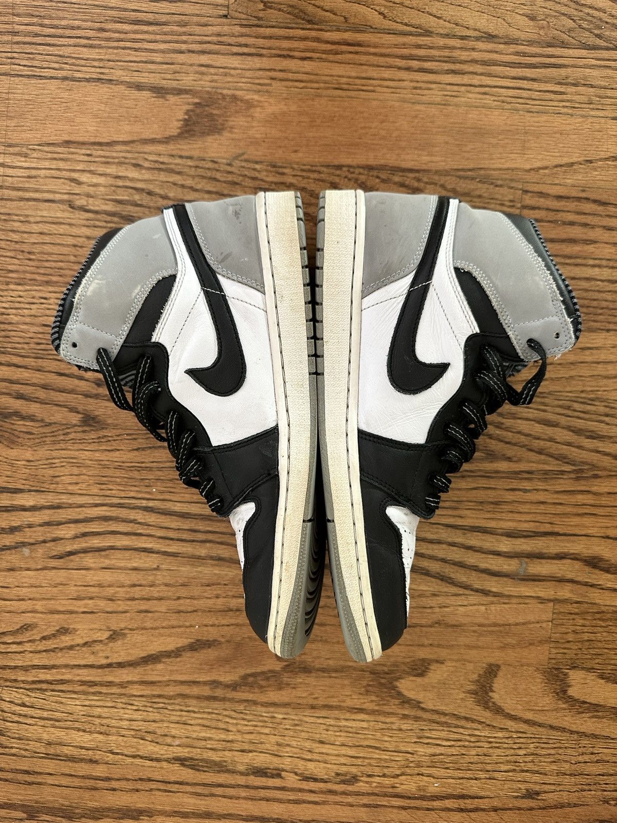 image of Air Jordan 1 Retro High OG Barons Shoes in Black, Men's (Size 10)