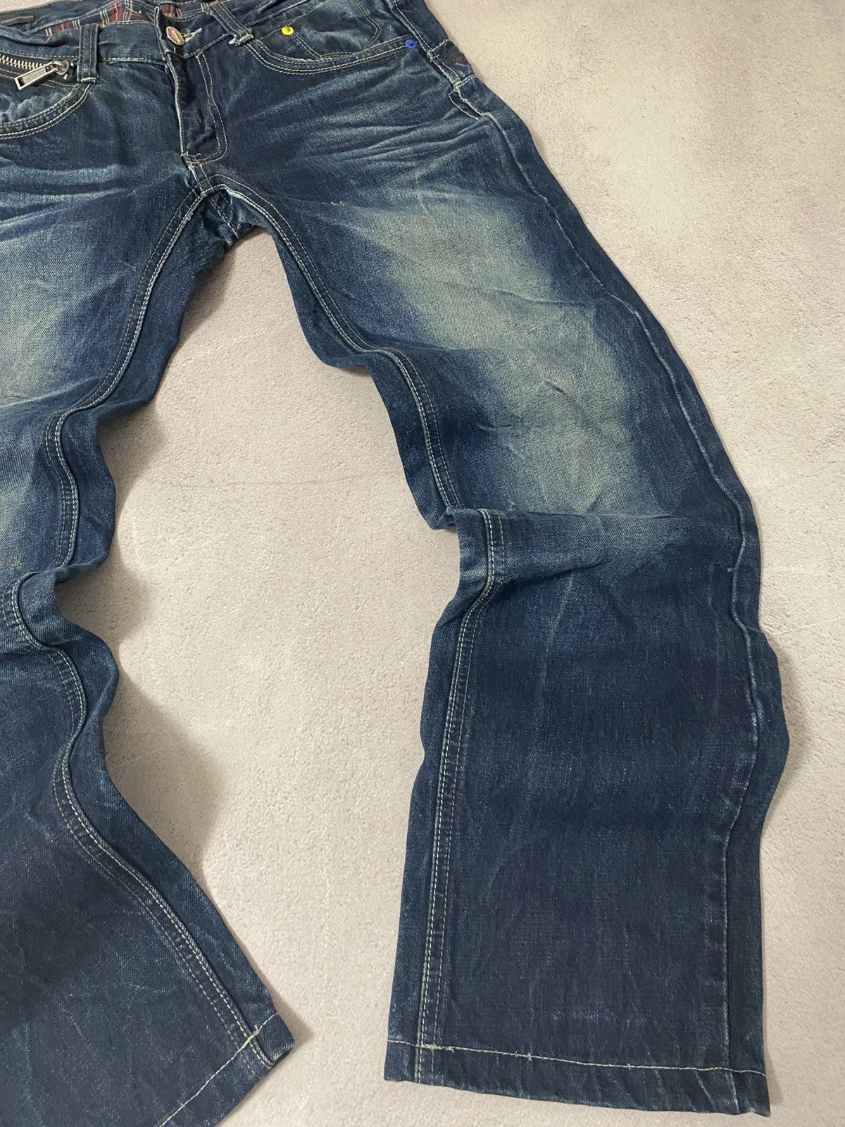 Japanese Brand × Vintage Avant Garde pants If Six Was Nine style y2k jeans Size US 32 / EU 48 - 3 Thumbnail