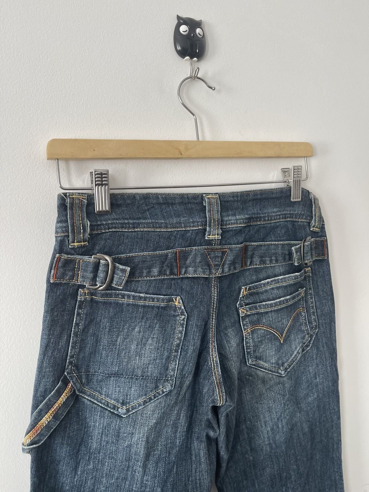 Levi's Rare Vintage LEVIS Lady Style Bootcut Flare Buckleback Style Size 29" - 6 Thumbnail