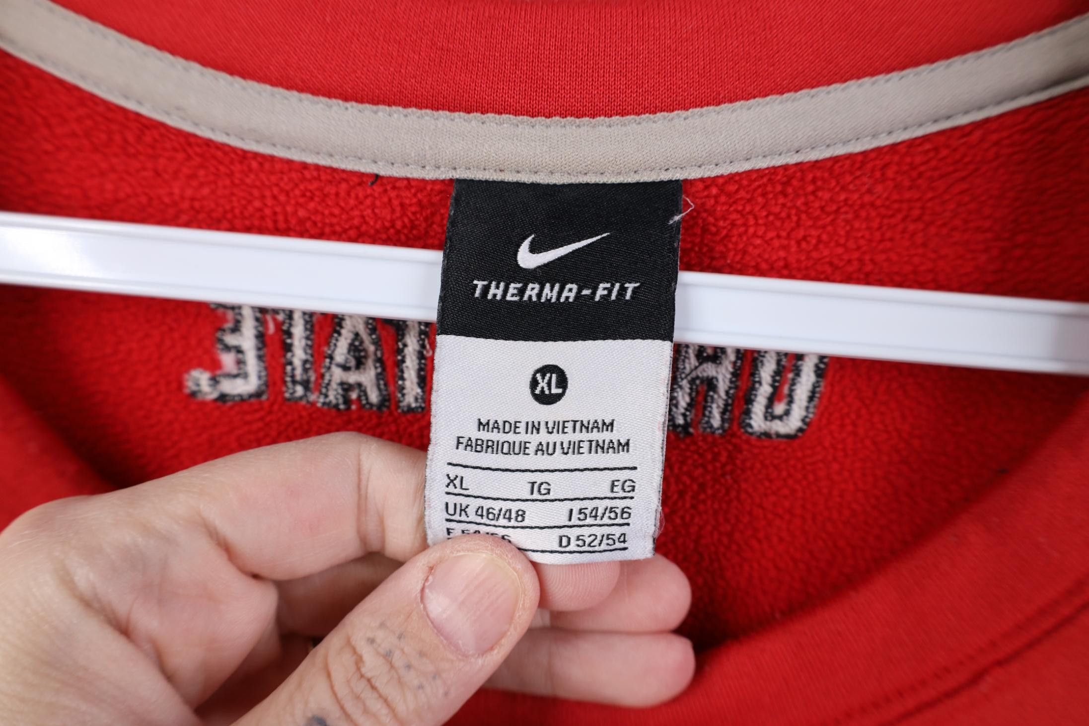 Nike Nike Therma Fit Mini Swoosh Ohio State University Sweatshirt Size US XL / EU 56 / 4 - 7 Thumbnail