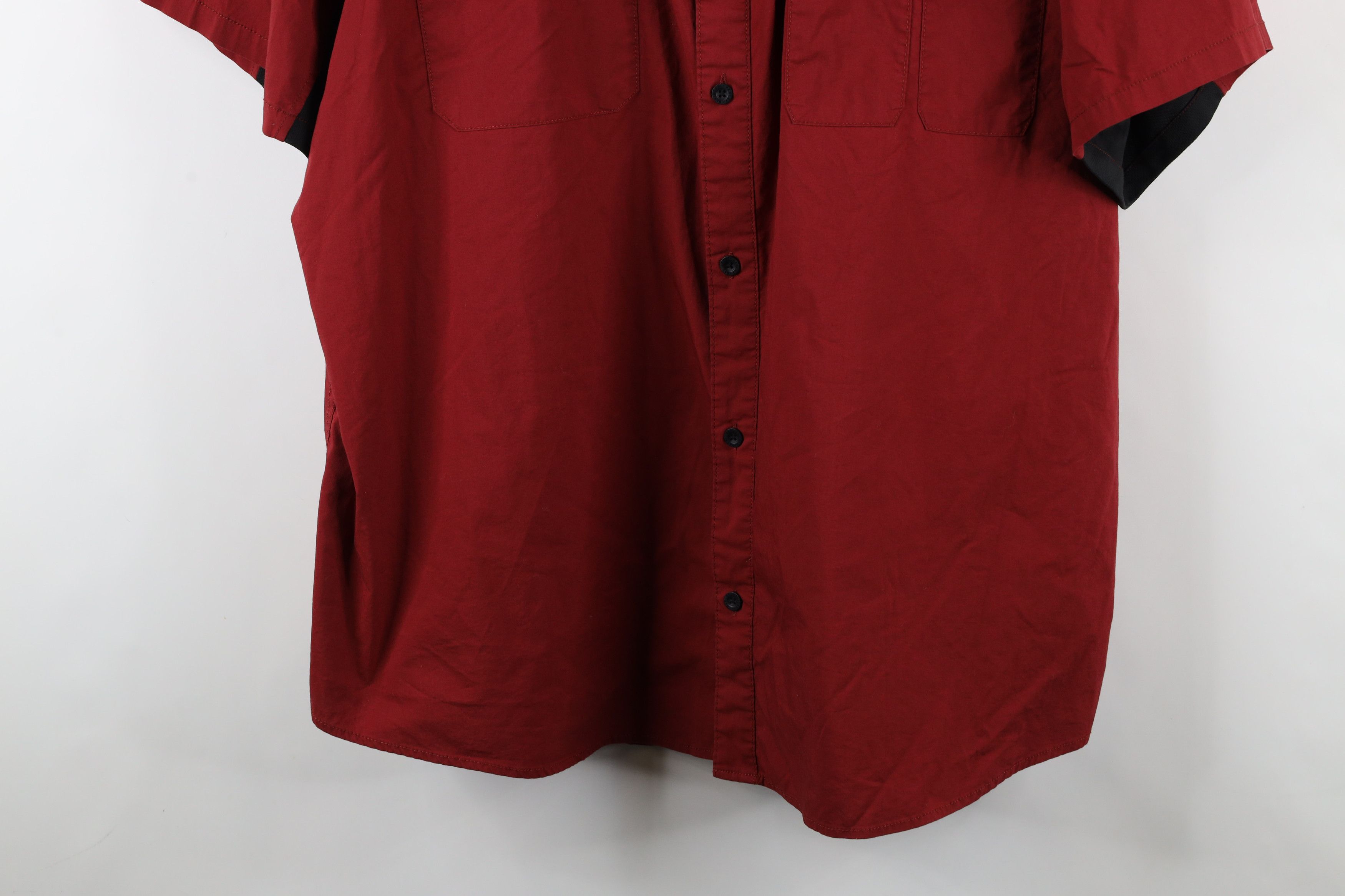 Harley Davidson × Vintage Vintage Harley Davidson Reflective Mechanic Button Shirt Red Size US XXL / EU 58 / 5 - 3 Thumbnail