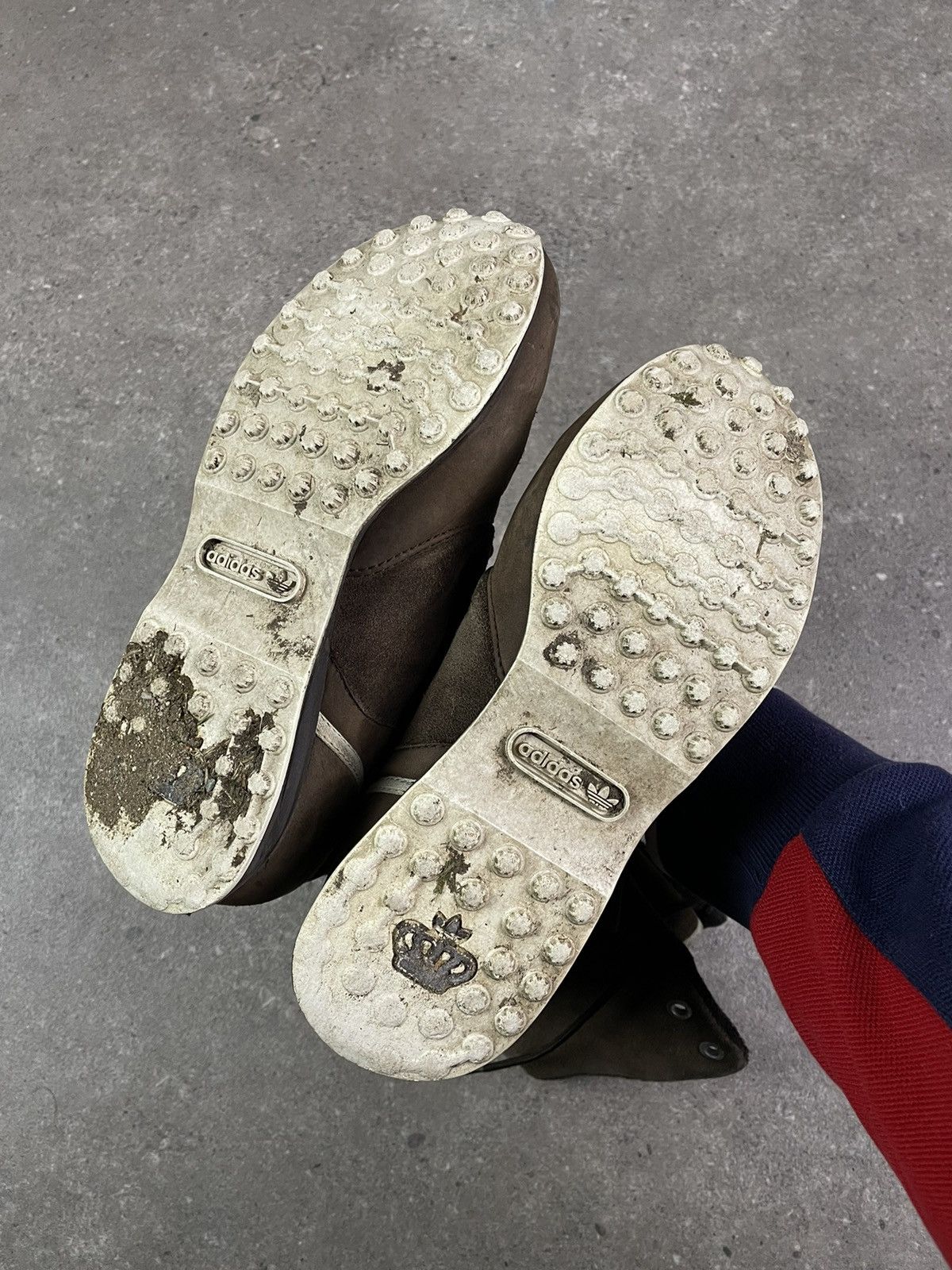 Adidas × Vintage Vintage Y2K Adidas respect me Leather Boots Size US 5.5 / IT 35.5 - 7 Thumbnail