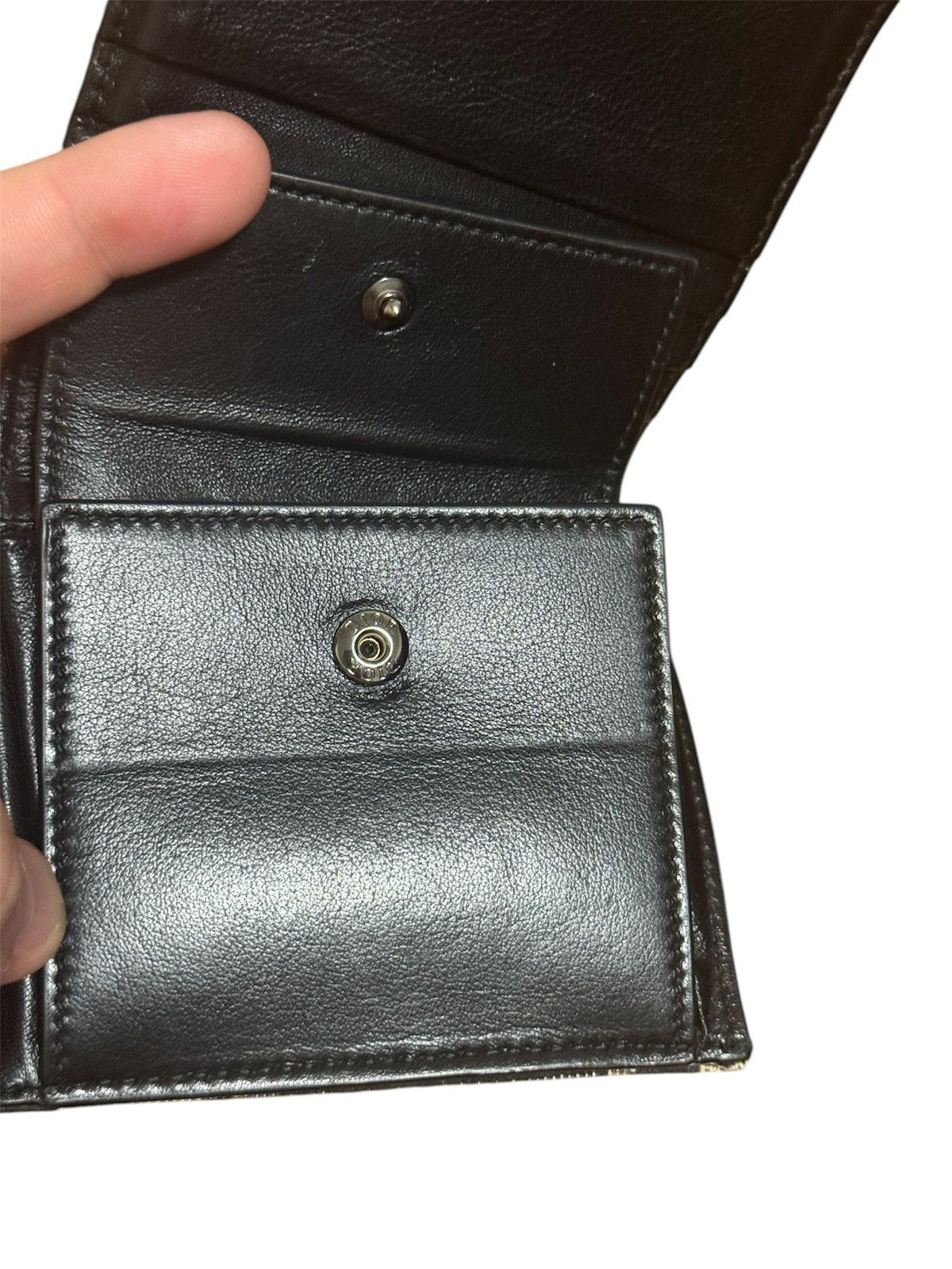 Dior 🔥700$ Dior Monogram Oblique Compact Vertical Wallet Size ONE SIZE - 7 Thumbnail