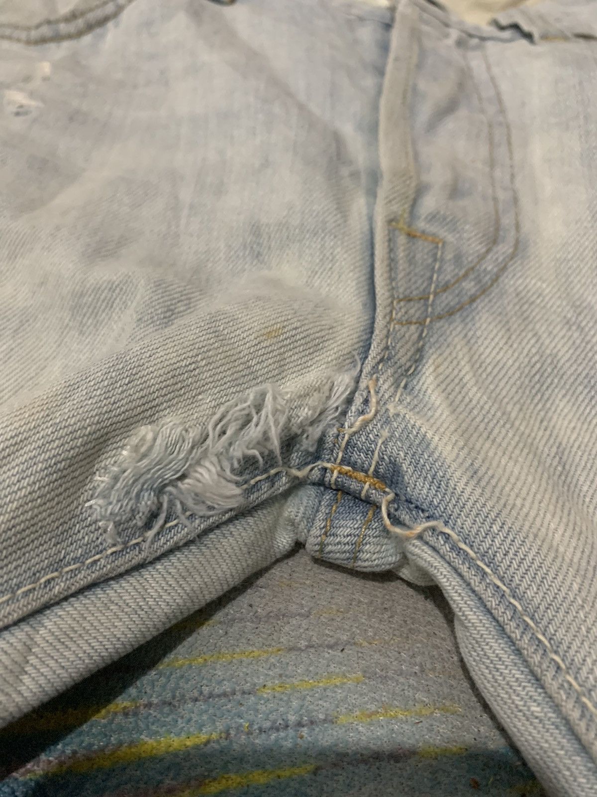 02DERIV. × Japanese Brand O2DERIV. japanese Brand Distressed Denim Size US 30 / EU 46 - 20 Thumbnail
