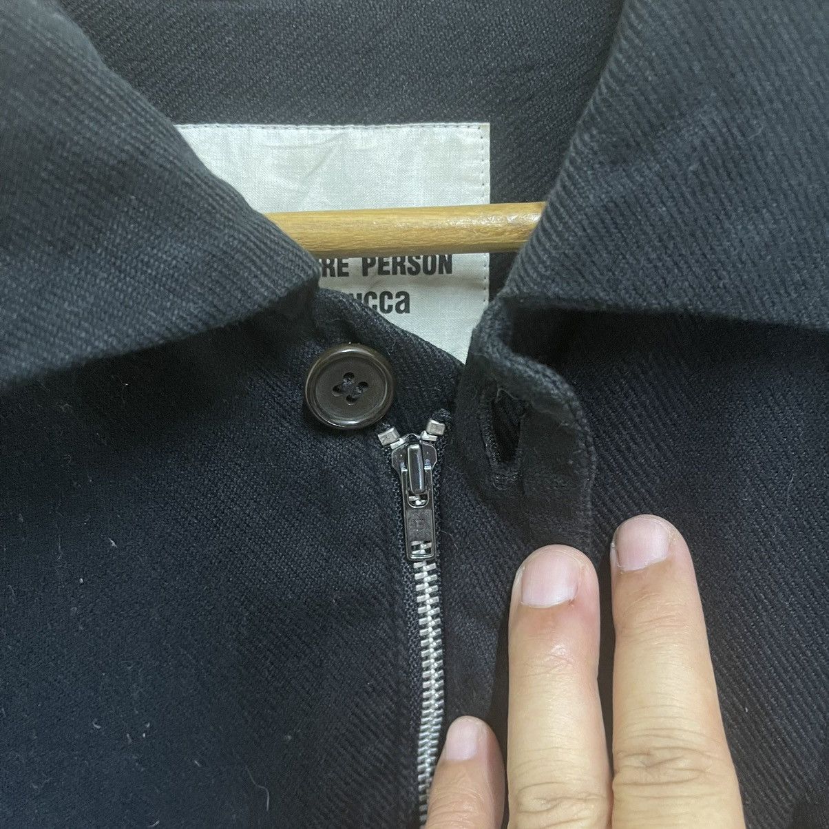 CABANE de ZUCCa Vintage 90s Cabane De Zucca By Issey Miyake Zipper Jacket Size US L / EU 52-54 / 3 - 7 Thumbnail