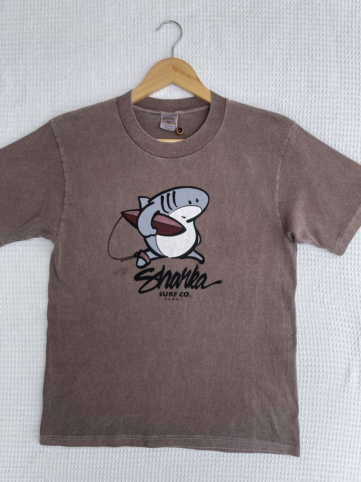 Vintage Rare🔥Vtg80s Sun Faded CRAZY SHIRT Hawaii T Shirt Size US S / EU 44-46 / 1 - 9 Thumbnail